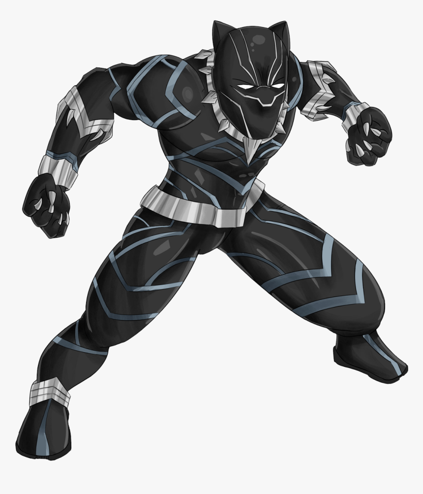 860x1003 Black Panther Image Film Desktop Wallpaper Panther Marvel Animated, HD Png Download