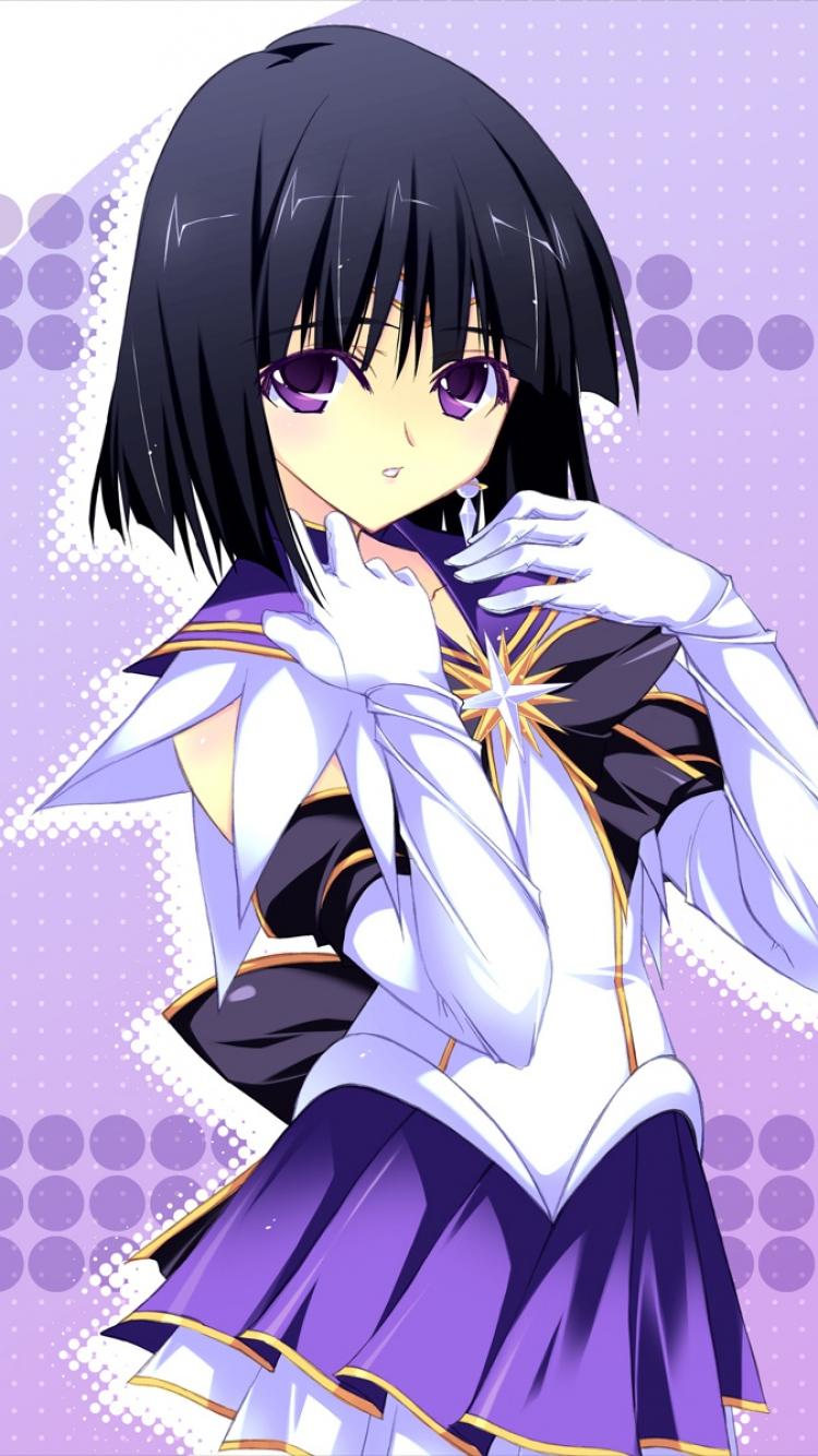 750x1334 Sailor Saturn Wallpaper