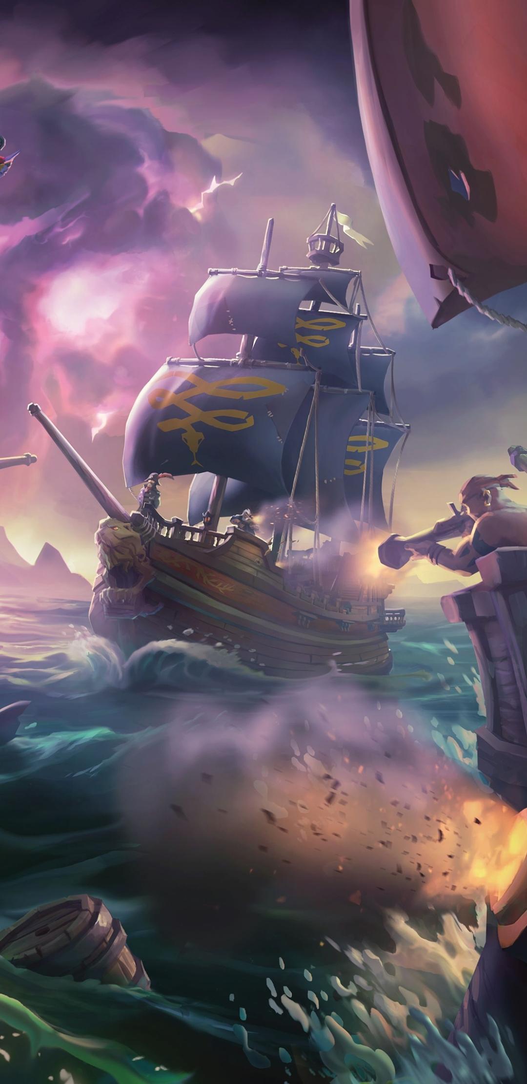 1080x2220 Video Game Sea Of Thieves