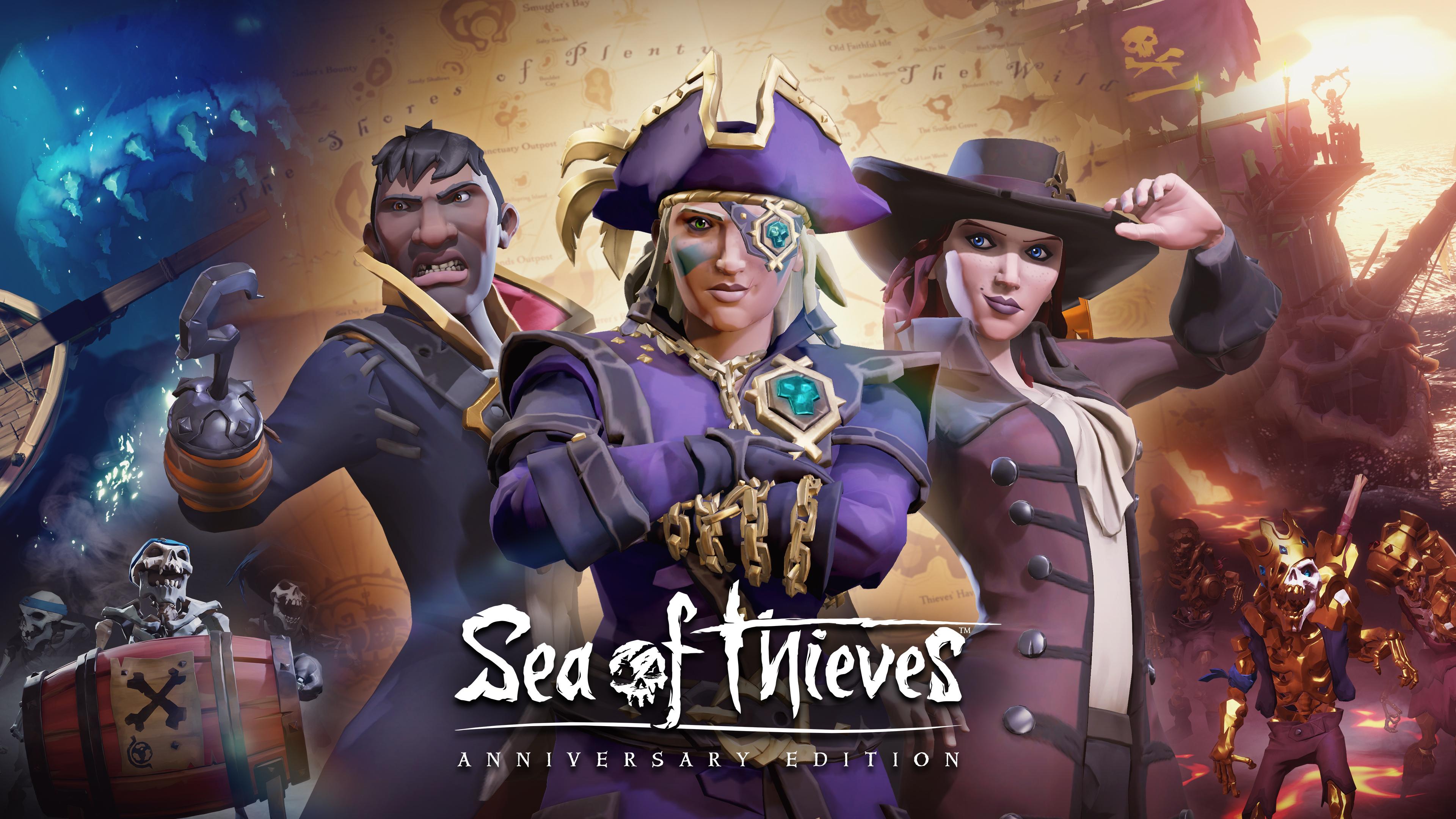 3840x2160 Wallpaper 4k Sea Of Thieves First Anniversary 4k Wallpaper