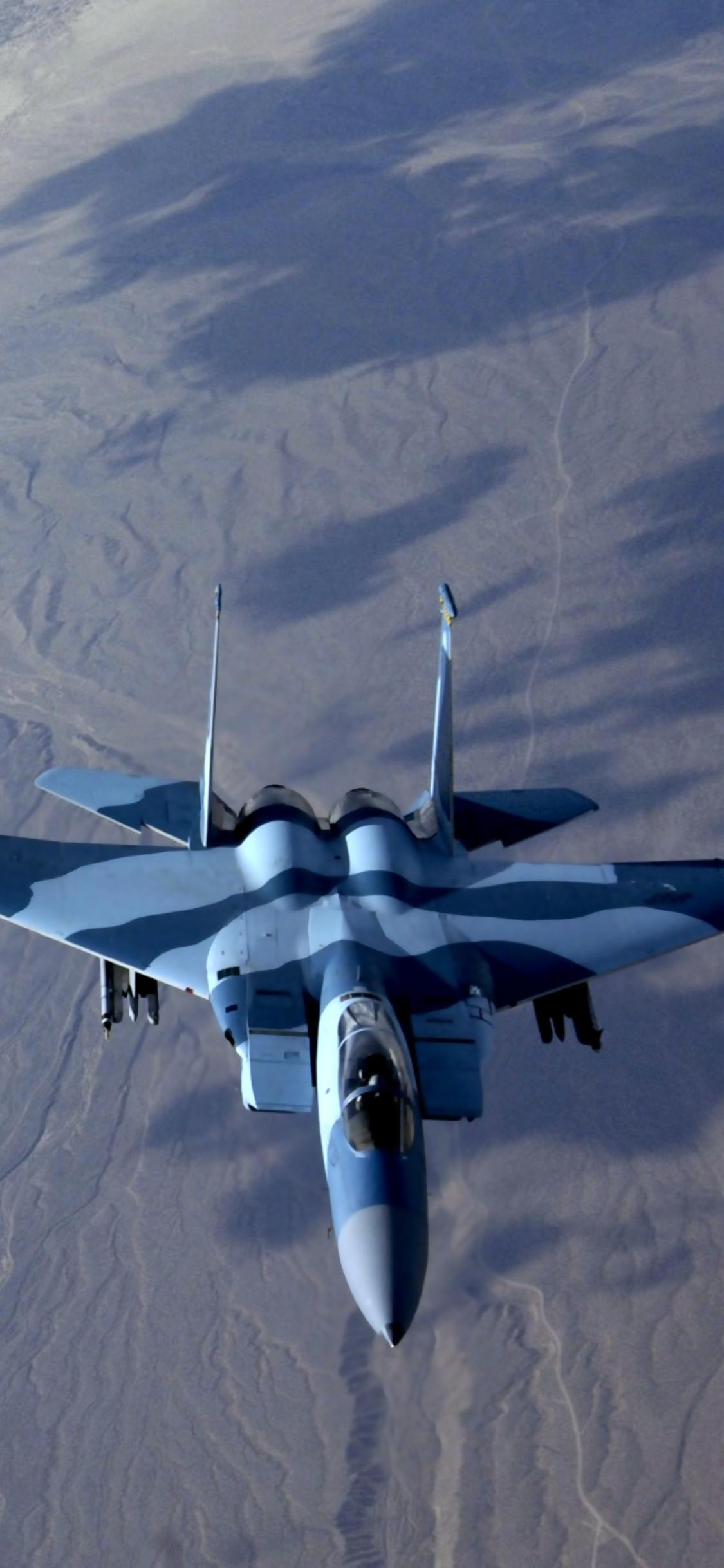 1125x2436 Fighter Jet Mobiles Wallpaper