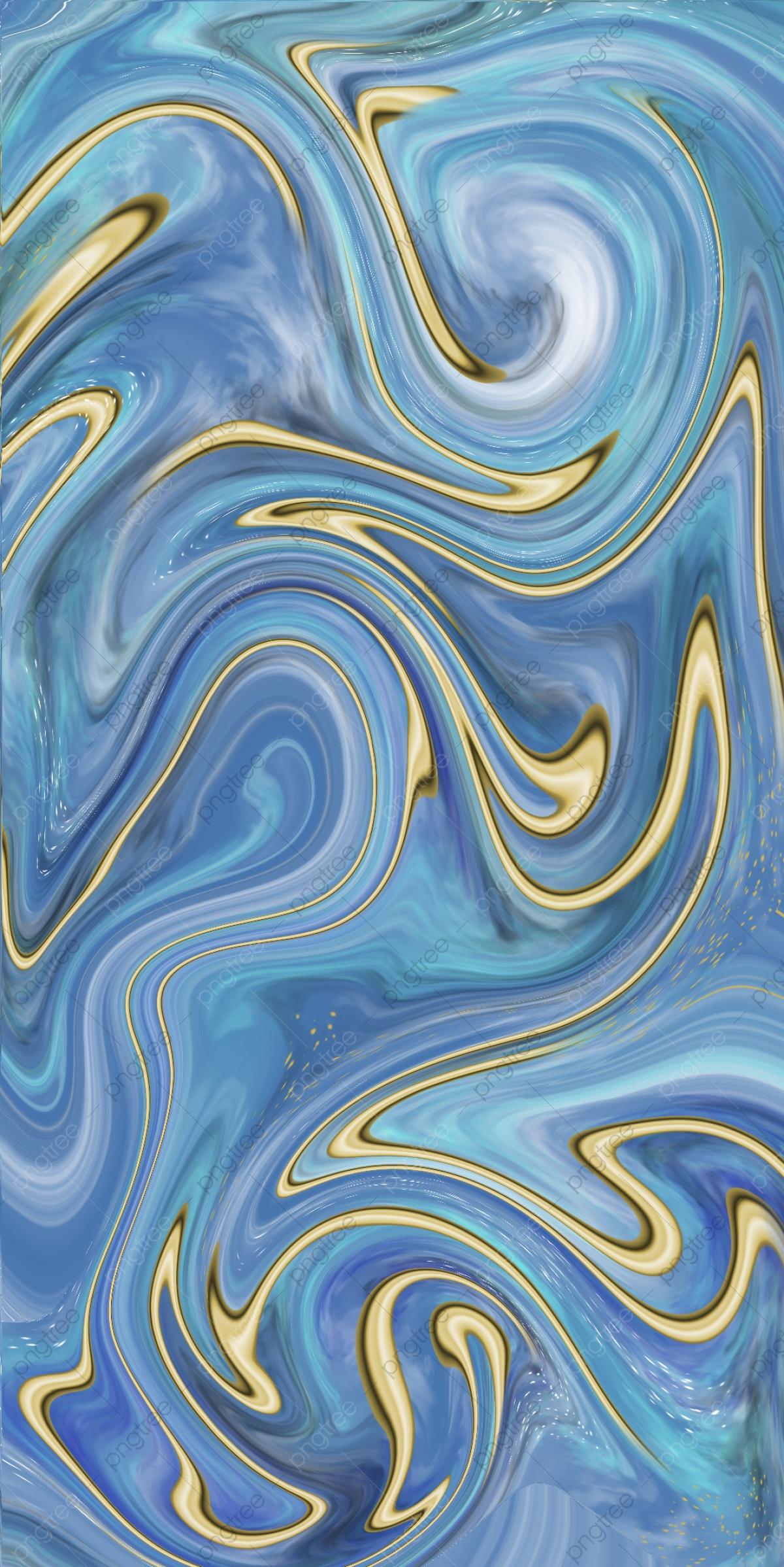 1200x2397 Beautiful Blue Gold Marble Wallpaper, Texture, Abstract, Wallpaper Background Image for Free Download