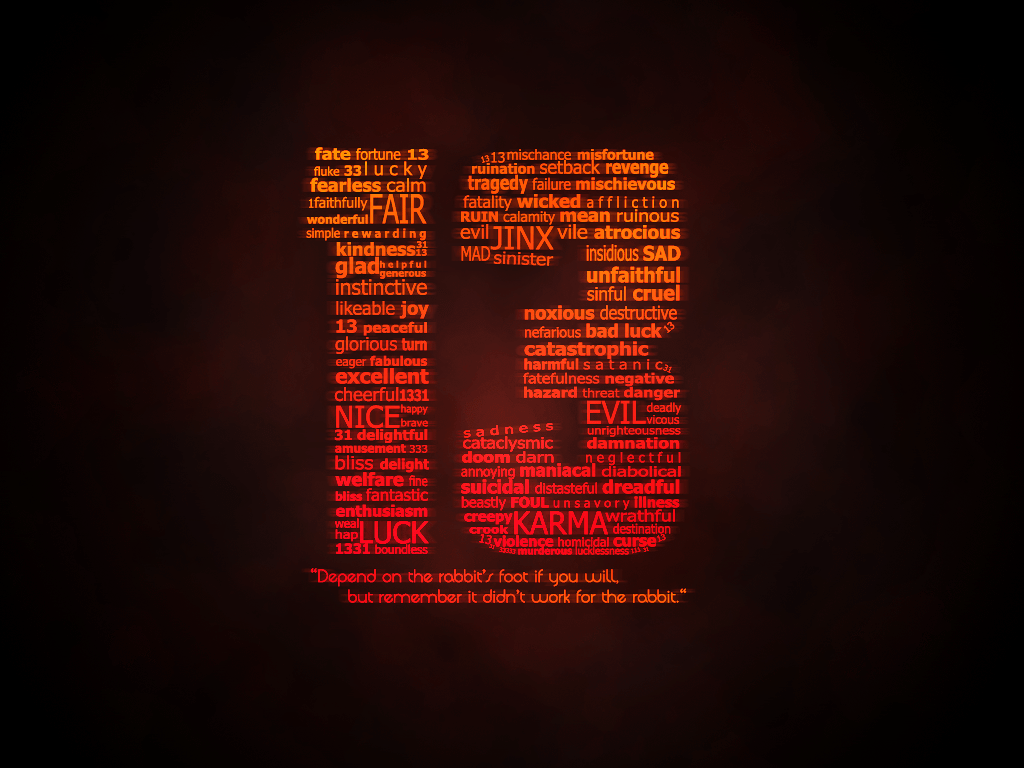 1024x768 Unlucky Wallpaper