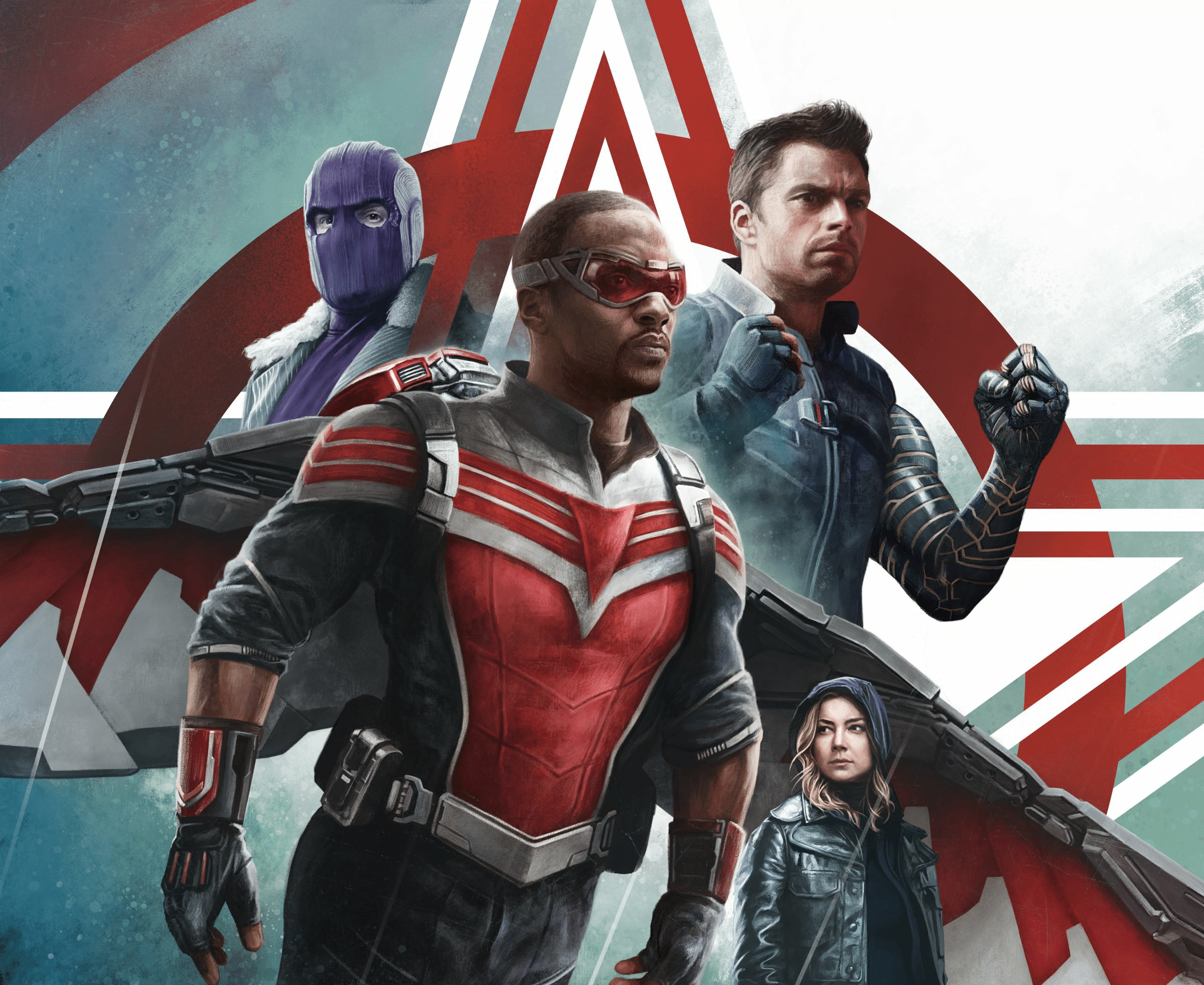 2400x1963 The Falcon And The Winter Soldier HD Wallpaper