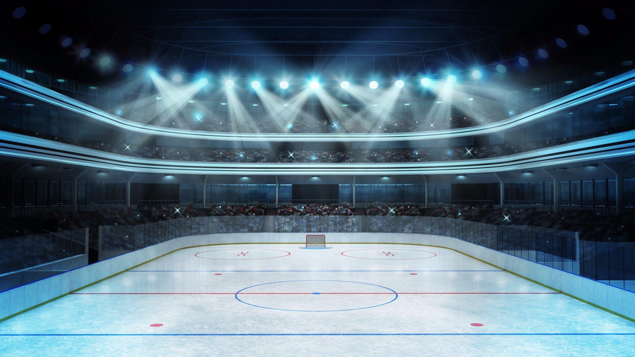 2048x1152 Hockey Arena Murals & Decals