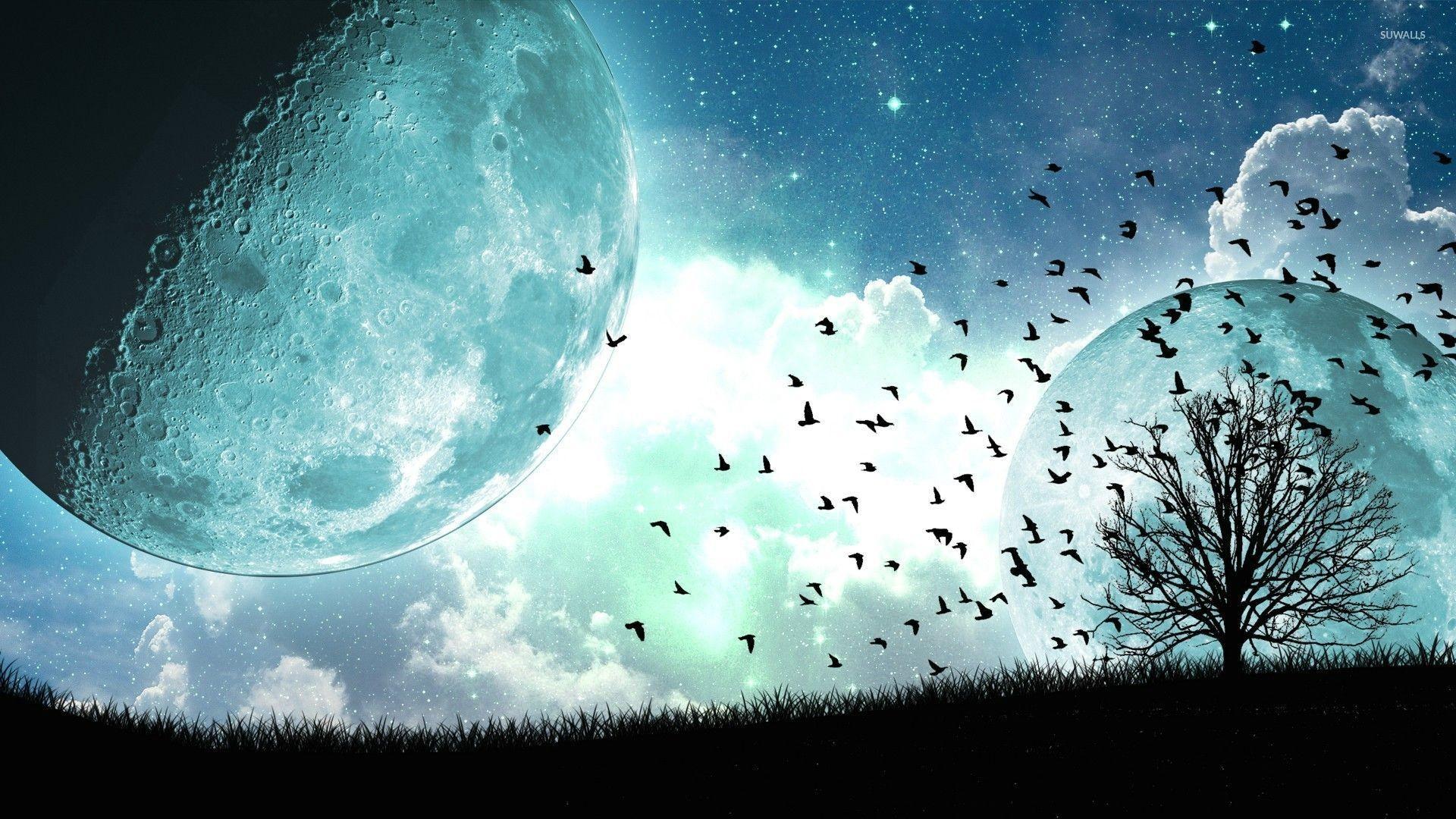 1920x1080 Fantasy Moon
