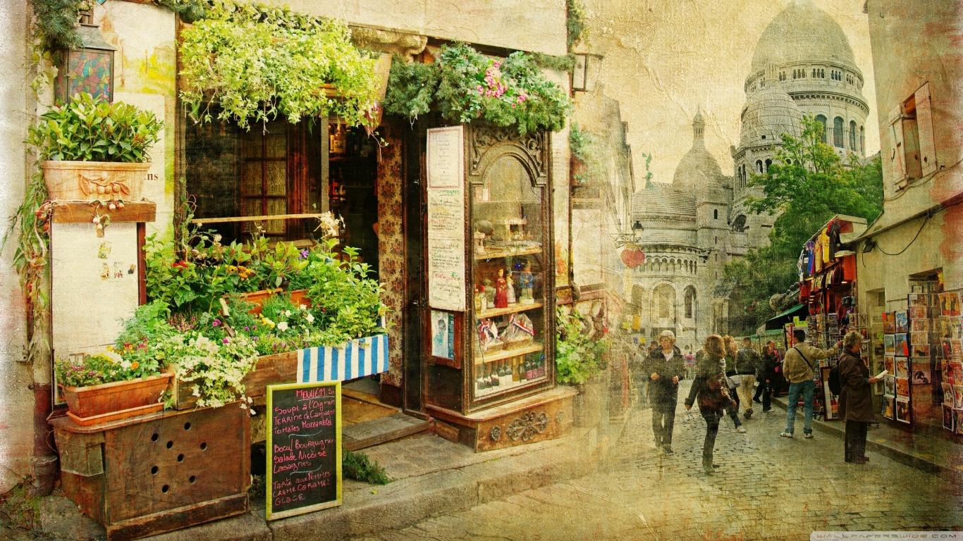 1366x768 Desktop Background Wallpaper Vintage