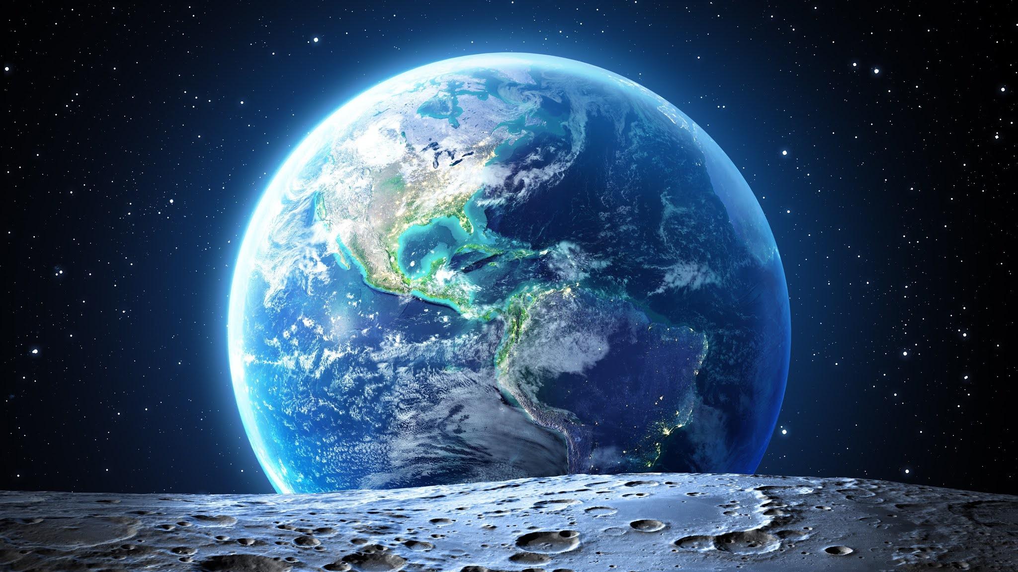2048x1152 Earth Wallpaper HD For Tech