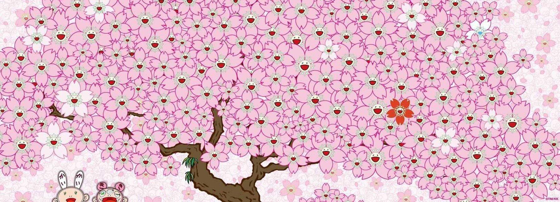 1800x650 After Declaring His Business On The Brink Of Bankruptcy, Takashi Murakami Is Auctioning A Collection Of Smiley Flower NFTs