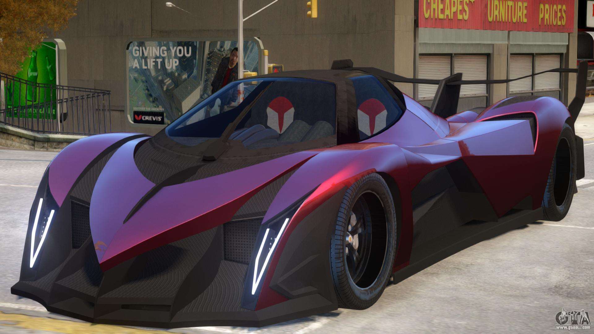 Машина Devel Sixteen Prototype