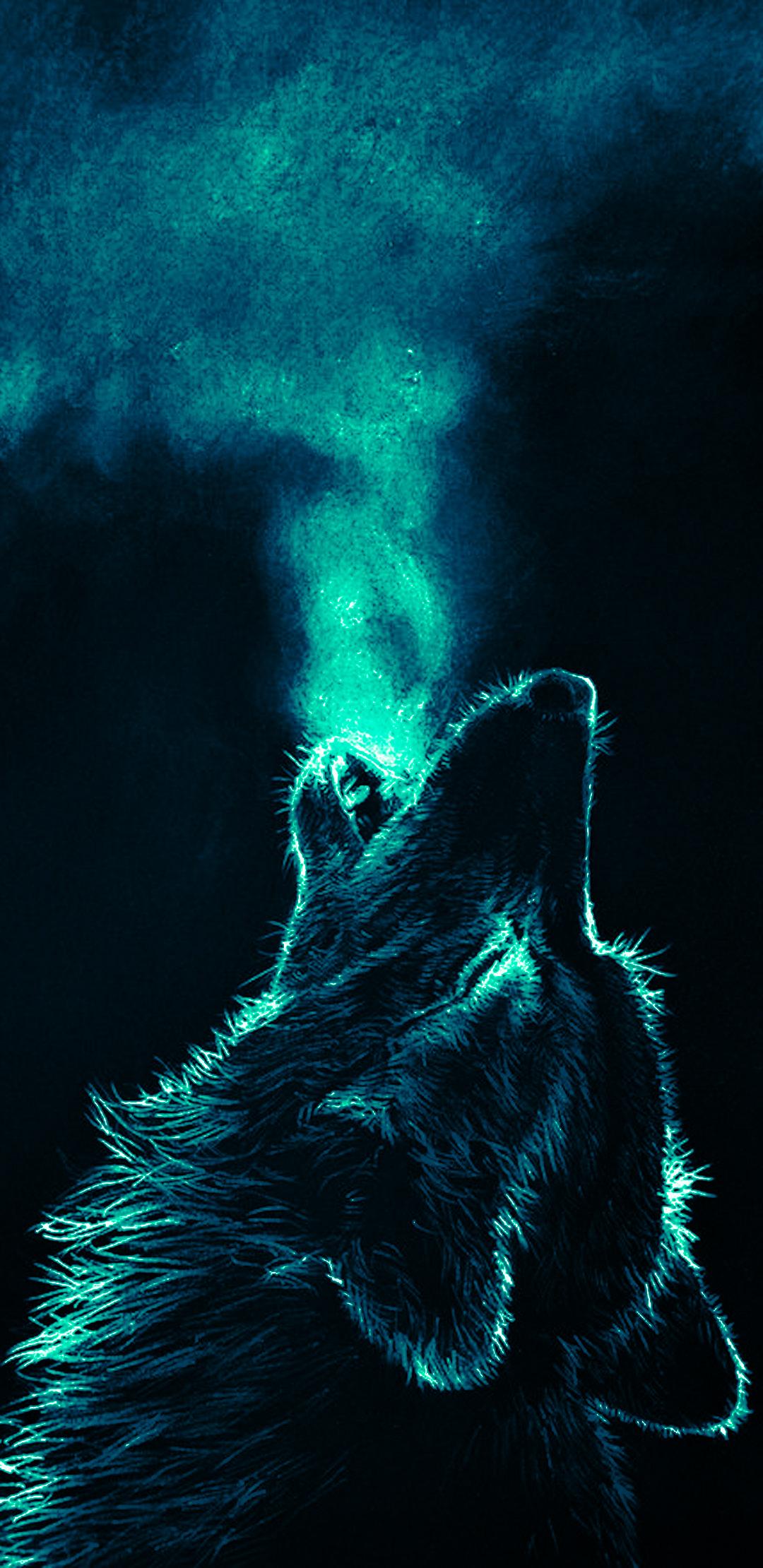 1080x2220 Free Wolf Wallpaper For Your Phone