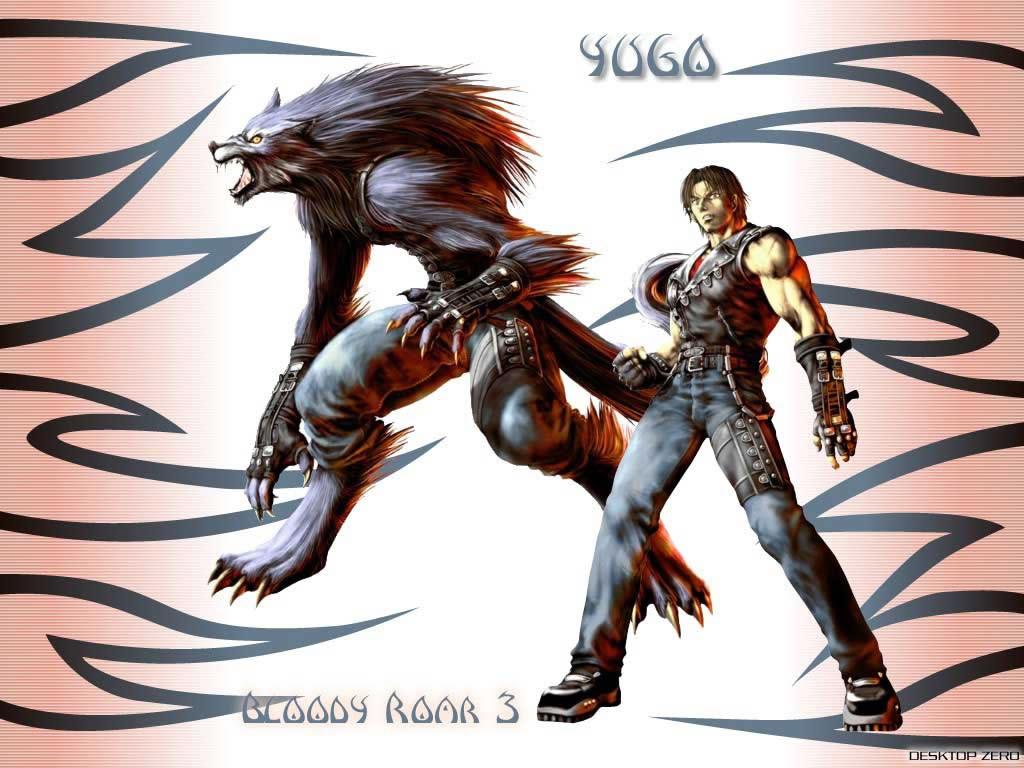 1024x768 Yugo The Wolf Roar Anime Image Board