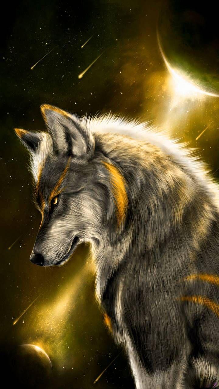 720x1280 Anime Wolf Wallpaper