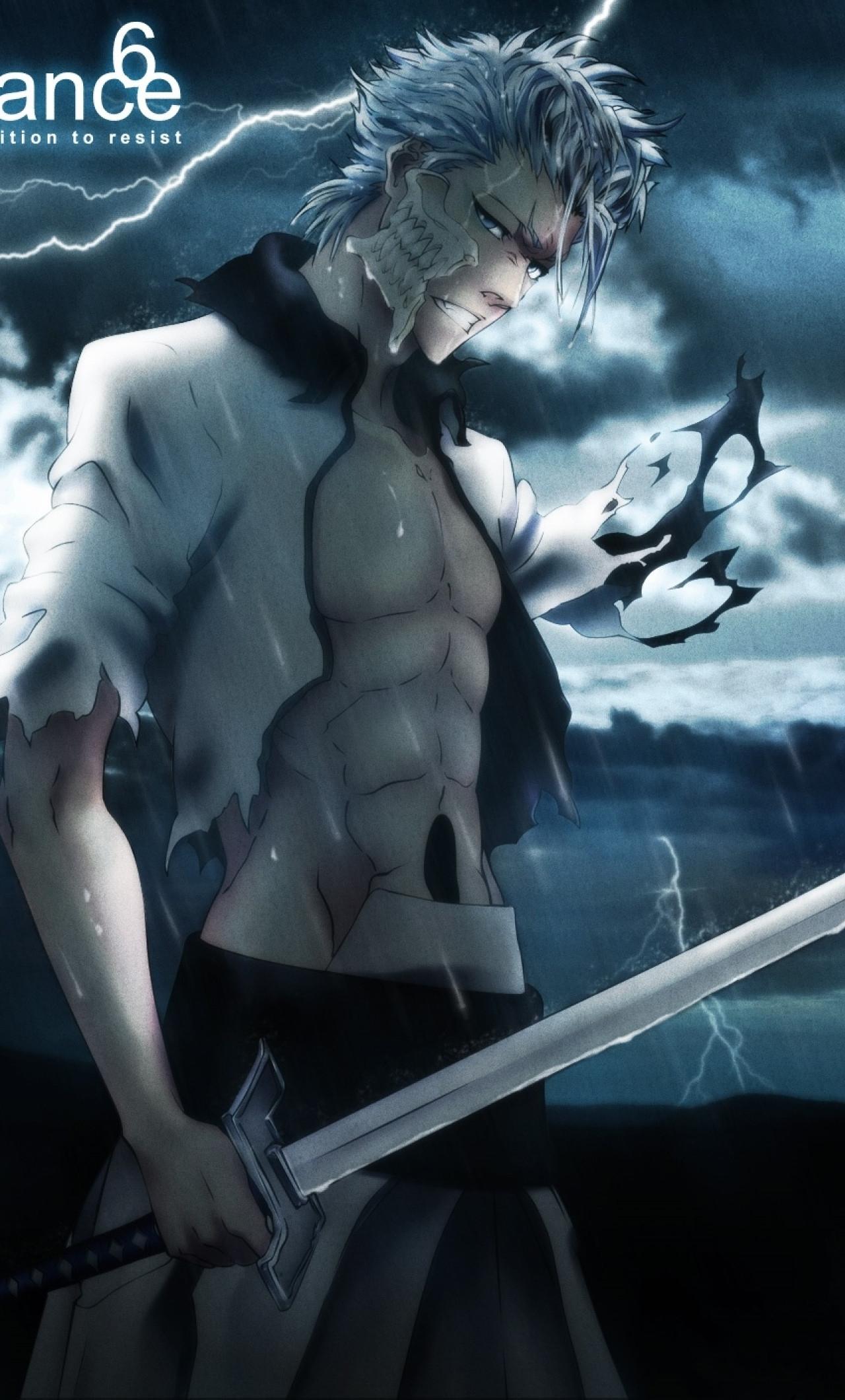 1280x2120 Grimmjow Jaegerjaquez Art iPhone 6 plus Wallpaper, HD Anime 4K Wallpaper, Image, Photo and Background