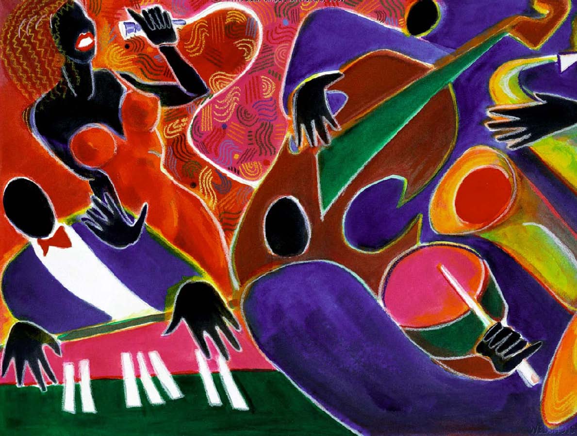 1189x898 Jazz Art Wallpaper