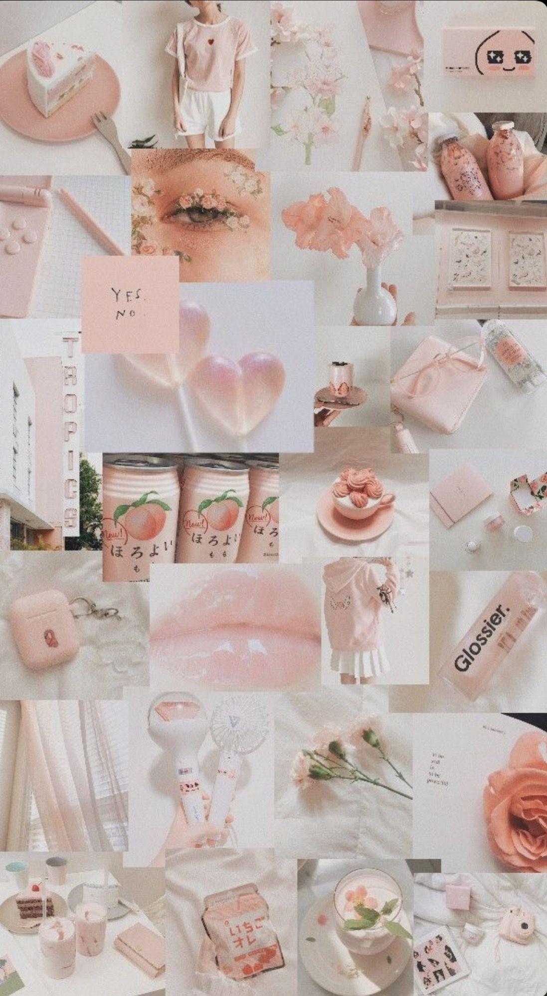 Pastel Peach Aesthetic Wallpapers - Top Free Pastel Peach Aesthetic ...