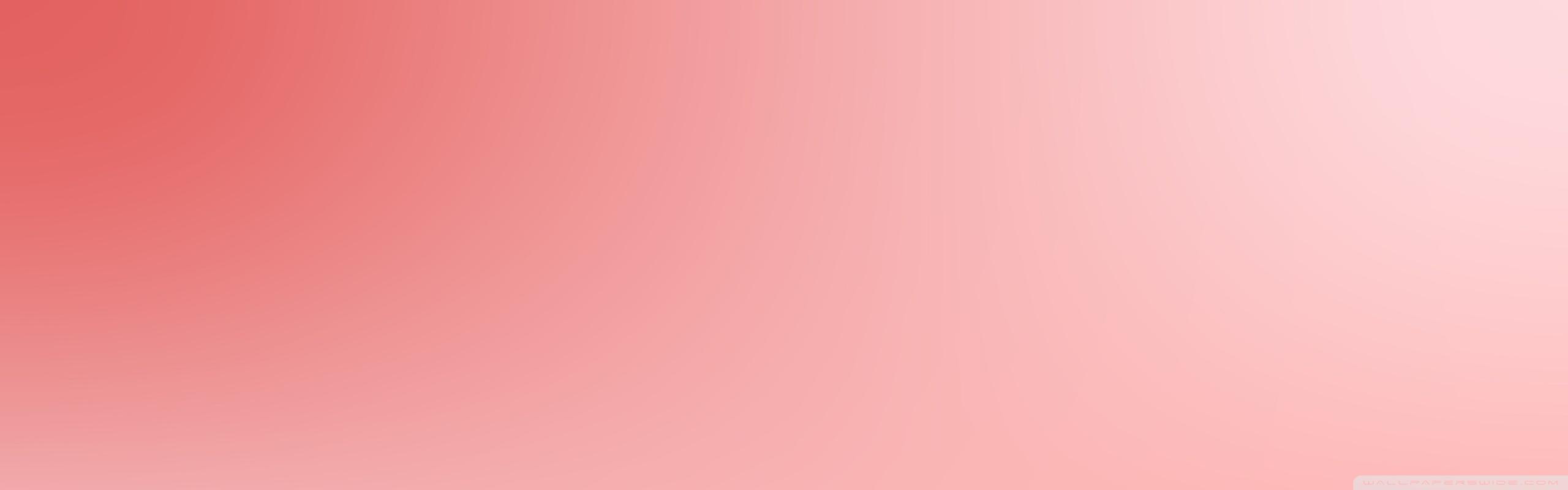 2560x800 Pink Peach Gradient Background Ultra HD Desktop Background Wallpaper for : Multi Display, Dual Monitor : Tablet