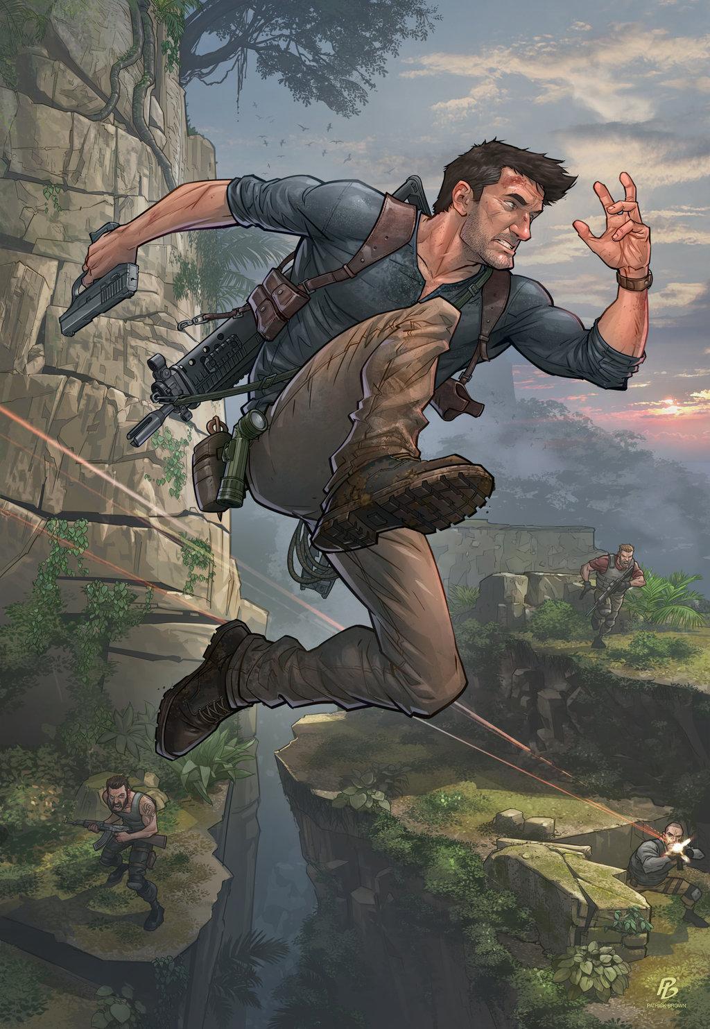 1024x1483 Nathan Drake: Drake's Fortune Anime Image Board