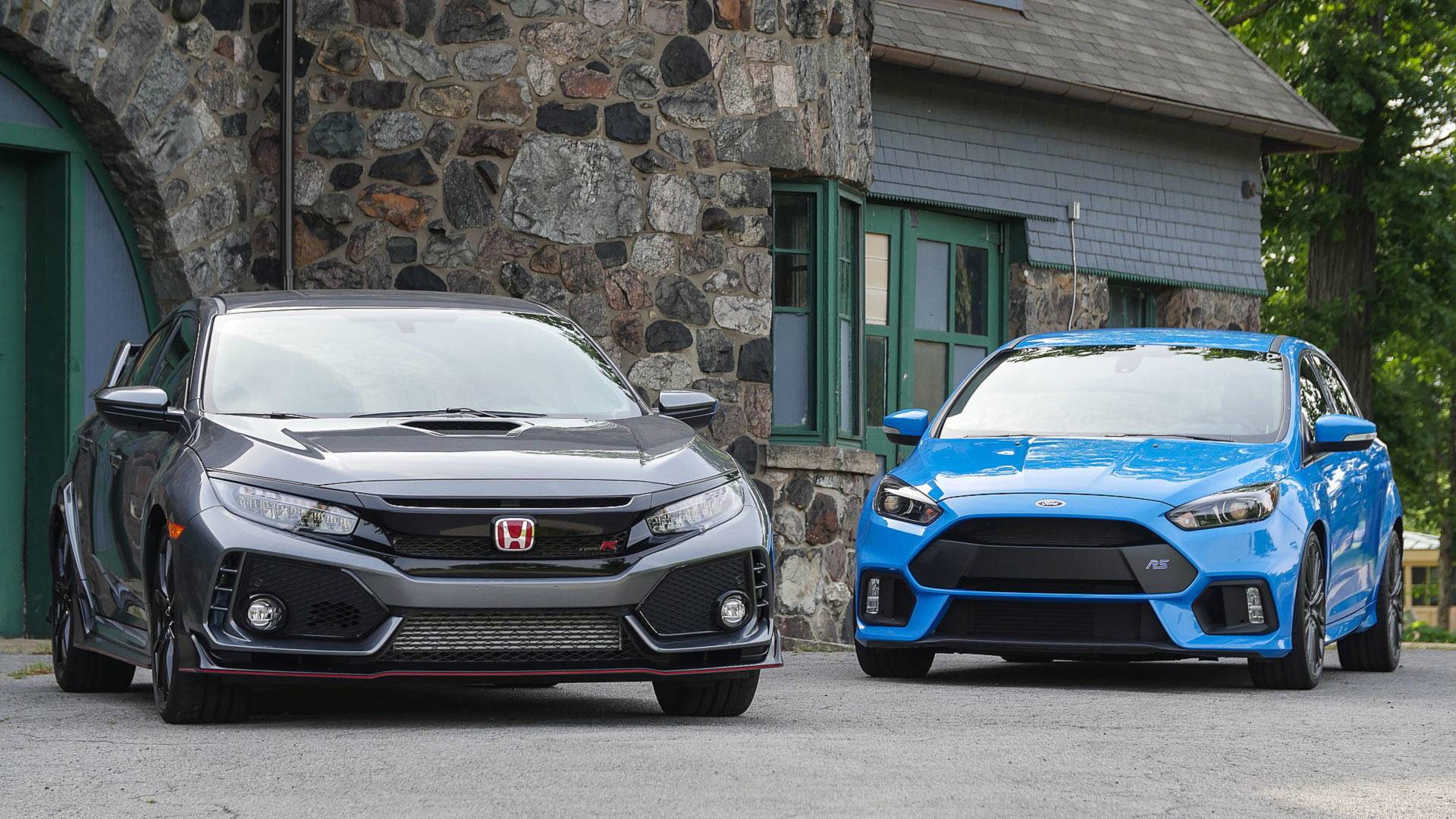 1920x1080 Honda Civic Type R Vs. Ford Focus RS: A Battle Of Philosophy