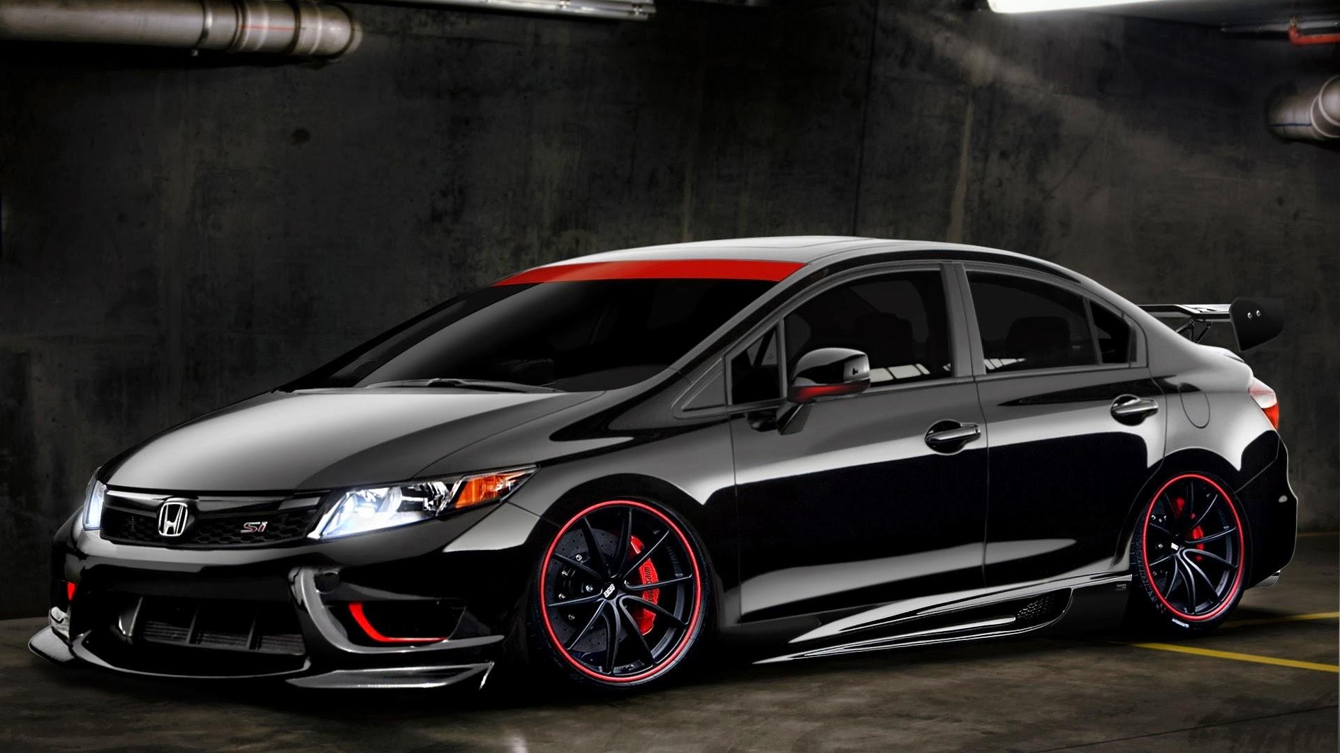 Honda Civic Black Wallpapers - Top Free Honda Civic Black Backgrounds