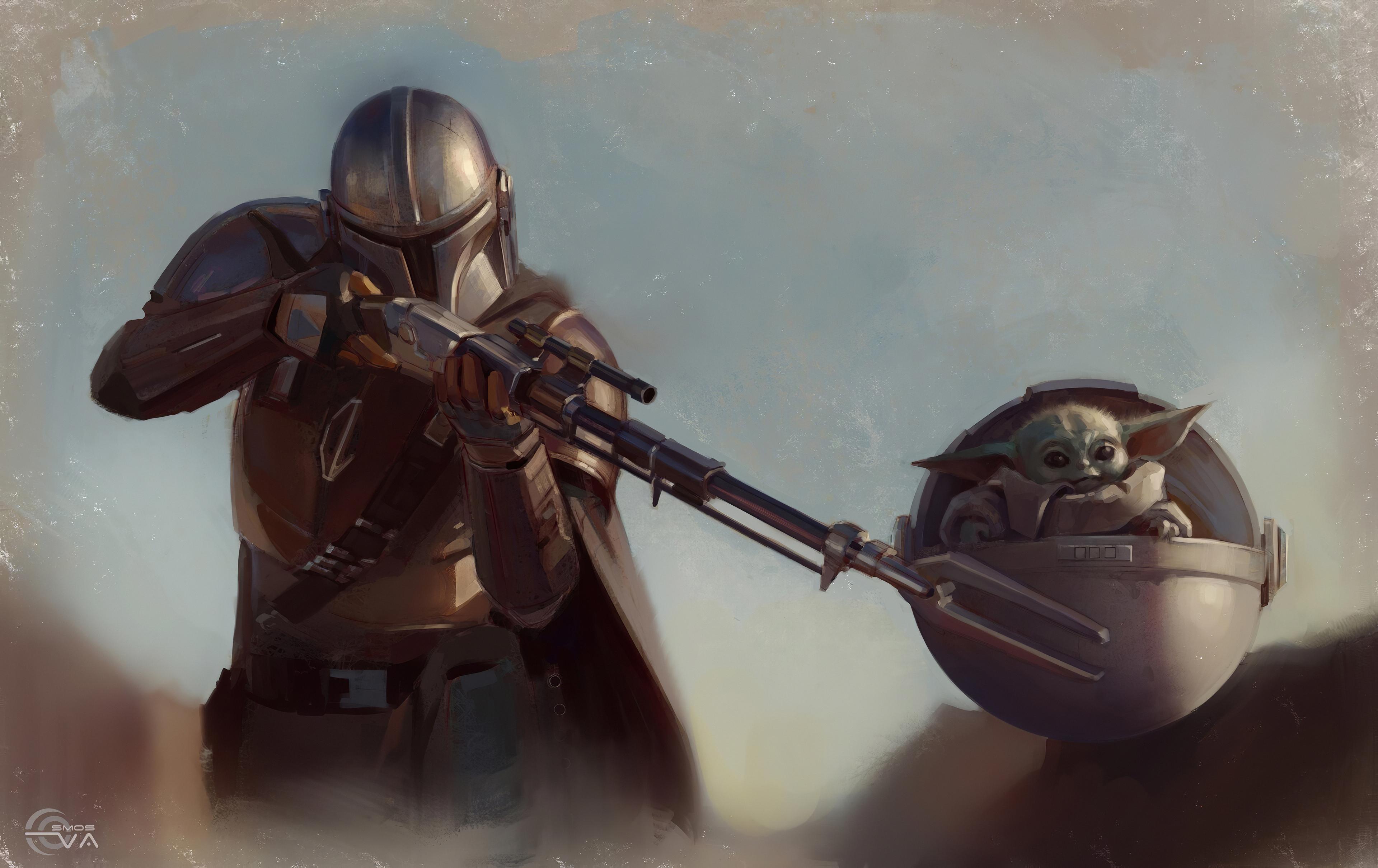 3840x2420 Wallpaper 4k The Mandalorian Yoda Wallpaper