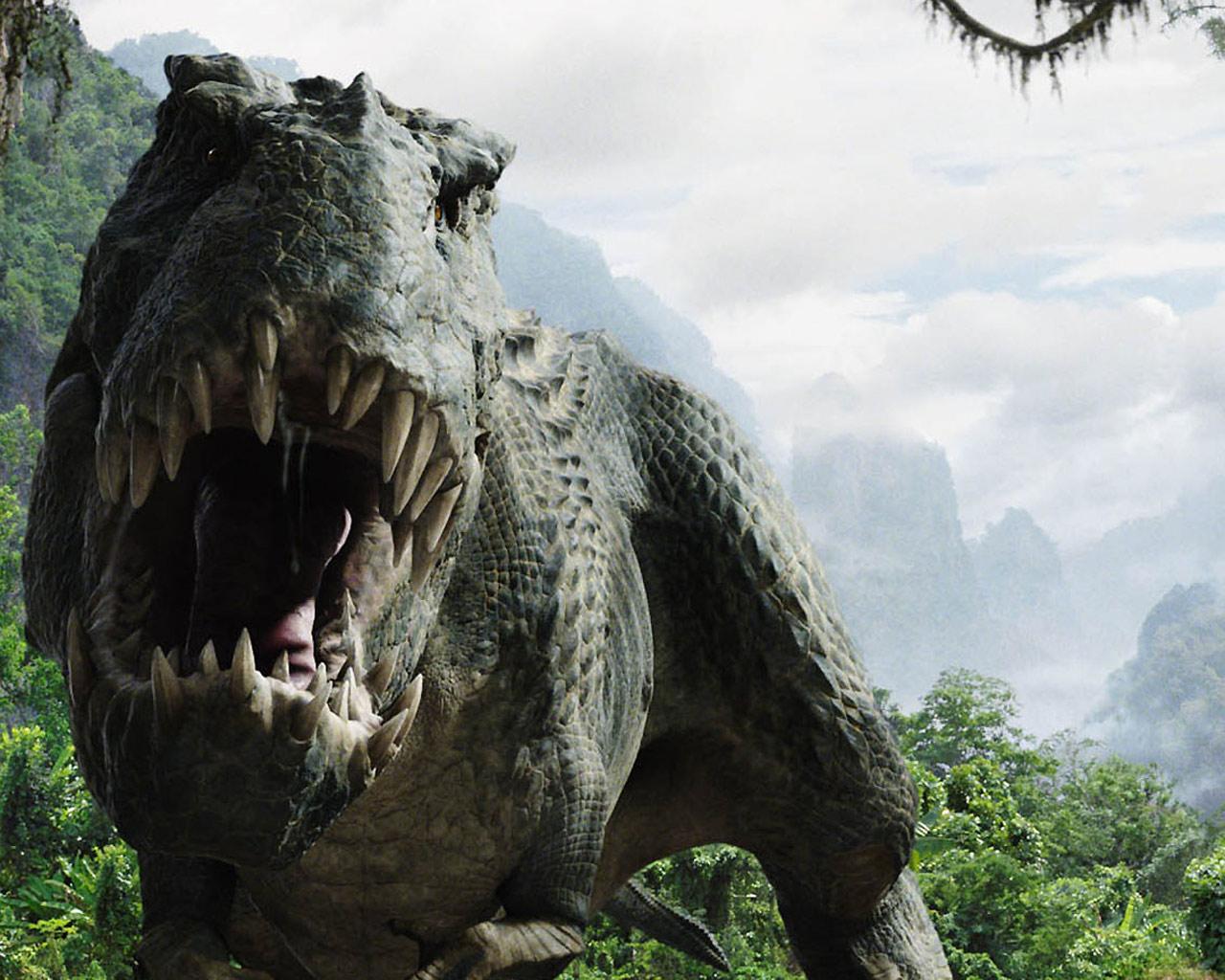 1280x1024 3D Dinosaur Wallpaper