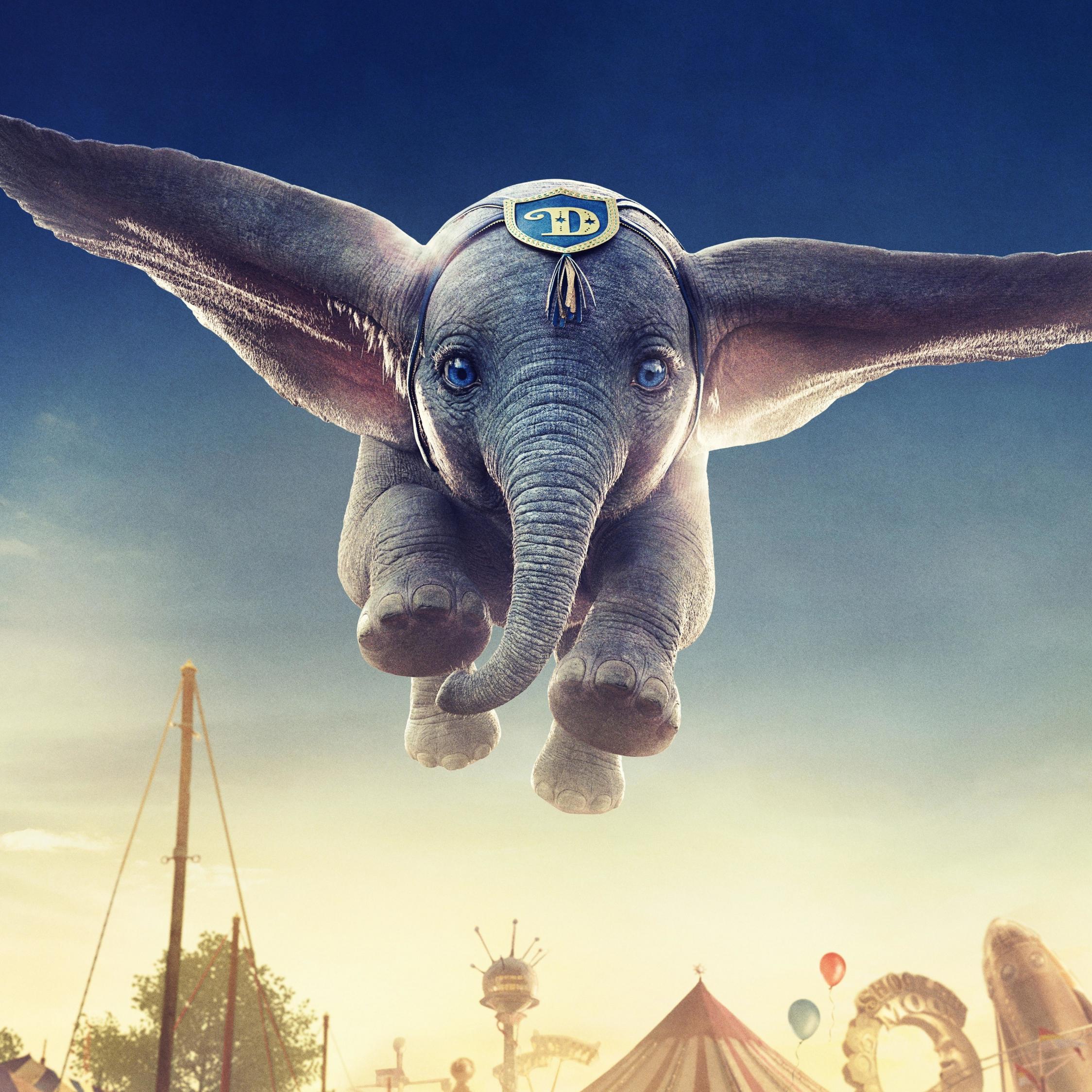 2248x2248 Download 2248x2248 wallpaper flying elephant, dumbo, 2019 movie, ipad air, ipad air ipad ipad ipad mini ipad mini 2248x2248 HD image, background, 20517
