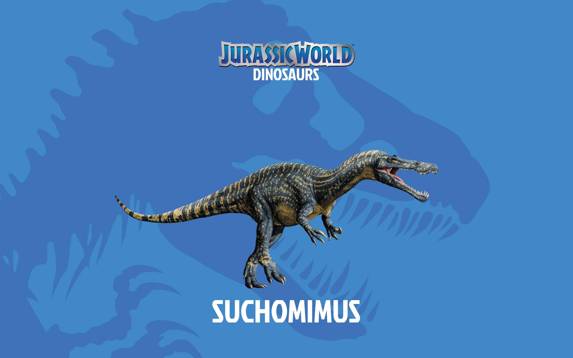 1920x1200 Cute Dinosaur Background