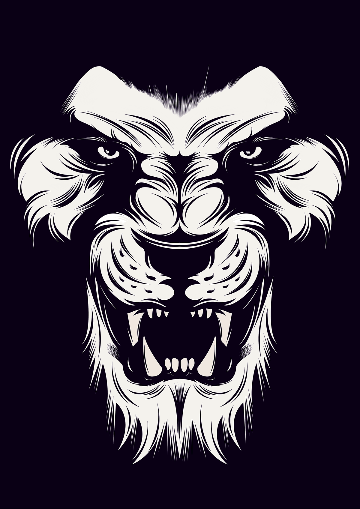 1200x1697 Lion Graffiti Wallpaper