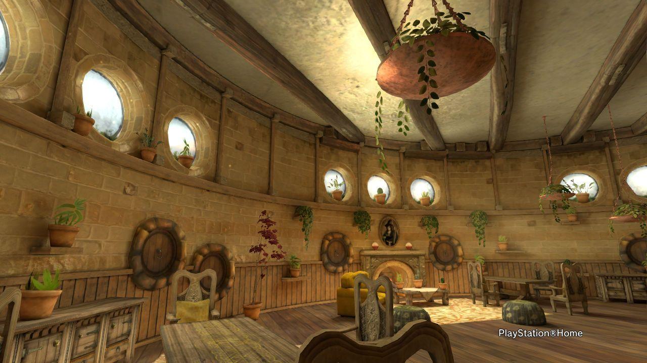 1280x720 Hufflepuff Common Room Wallpaper