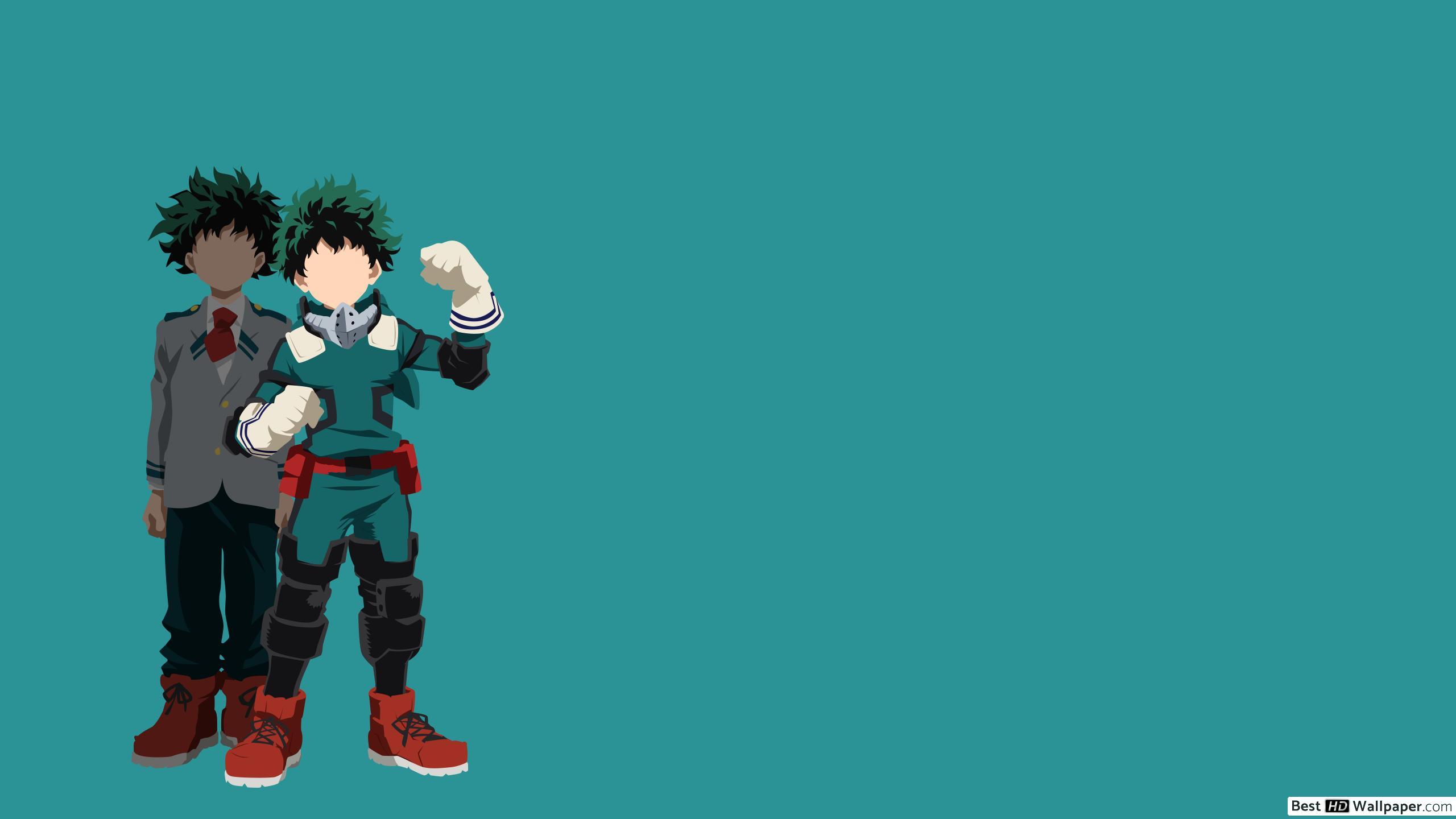 My Hero Academia Minimalist Deku Wallpapers - Top Free My Hero Academia ...