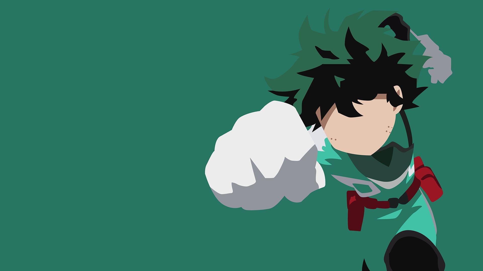 1920x1080 My Hero Academia Minimalist Wallpaper