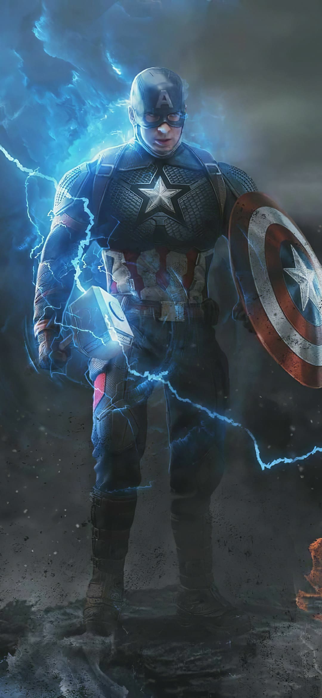 1080x2340 Captain America 2021 Wallpaper