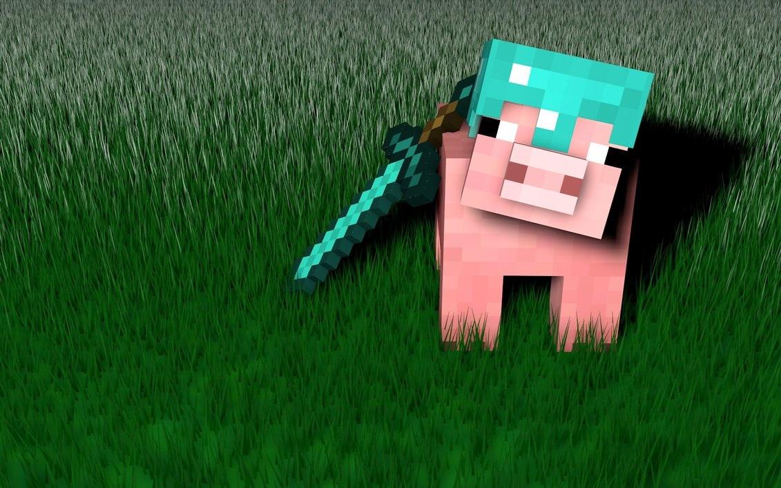 1131x707 minecraft wallpaper, green, grass, grassland, lawn, farm