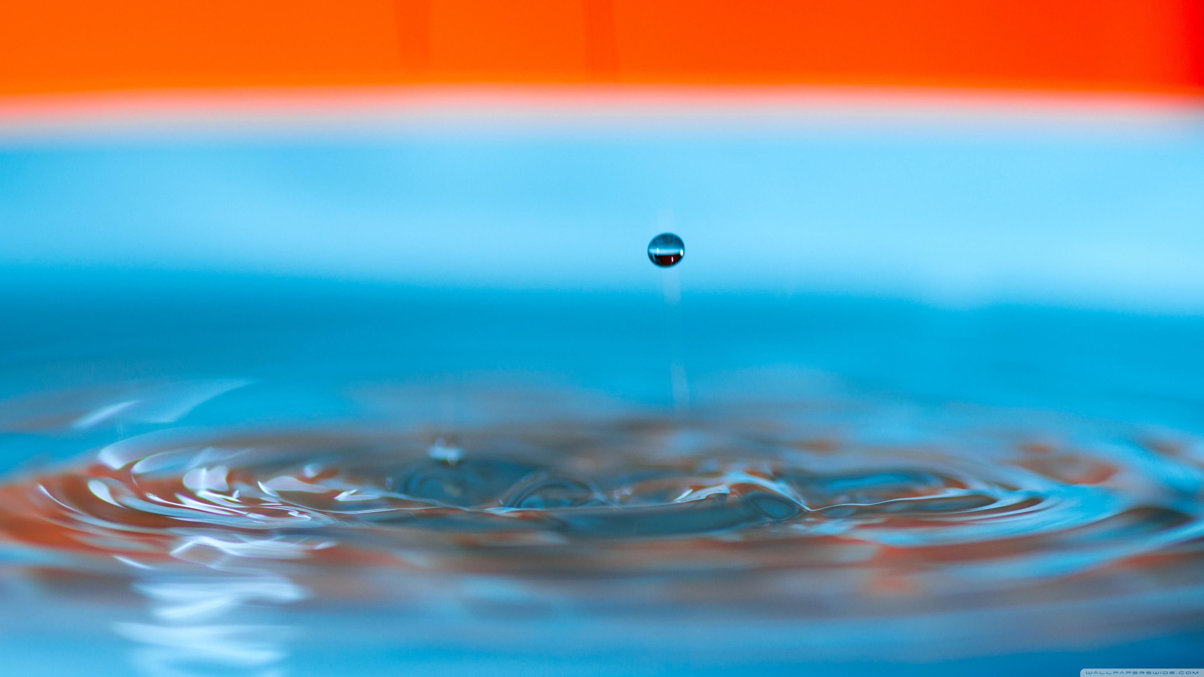 3840x2160 Orange and Blue Water Ultra HD Desktop Background Wallpaper for 4K UHD TV : Widescreen & UltraWide Desktop & Laptop : Tablet