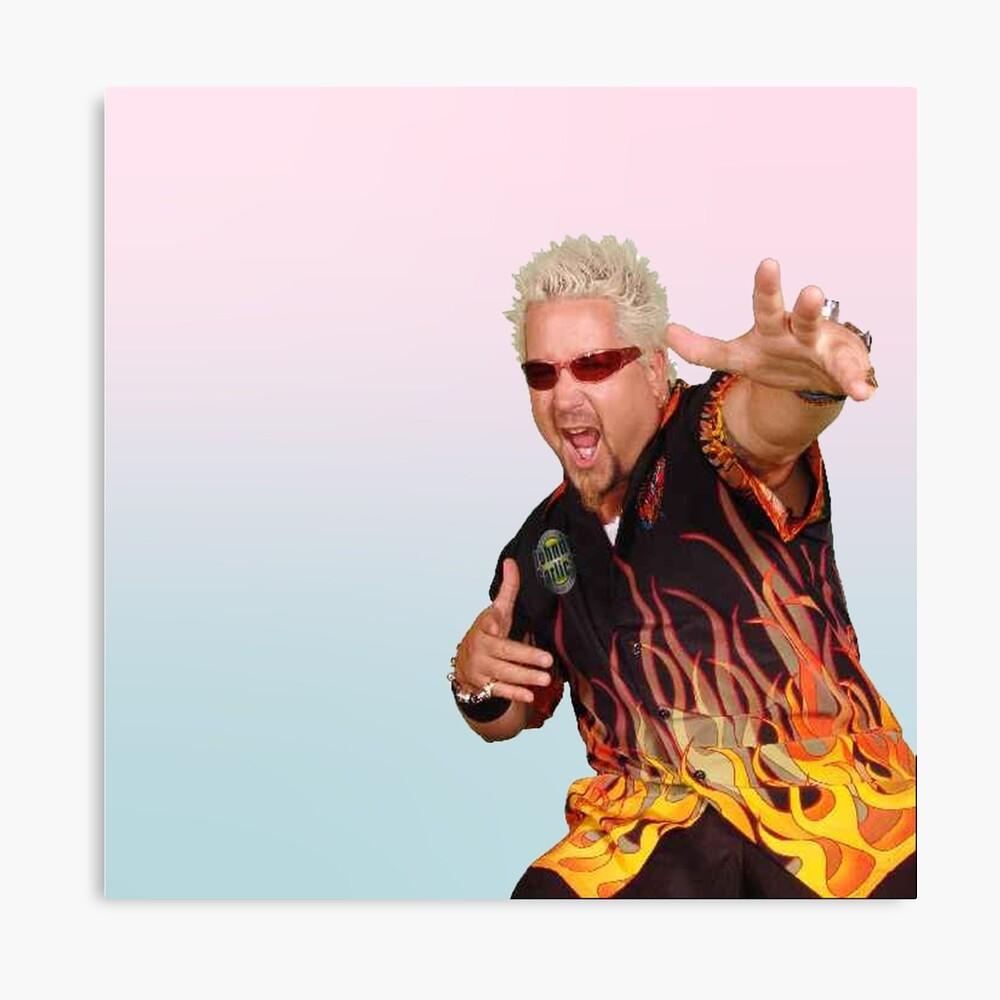 1000x1000 Aesthetic Guy Fieri UwU Art Board Print