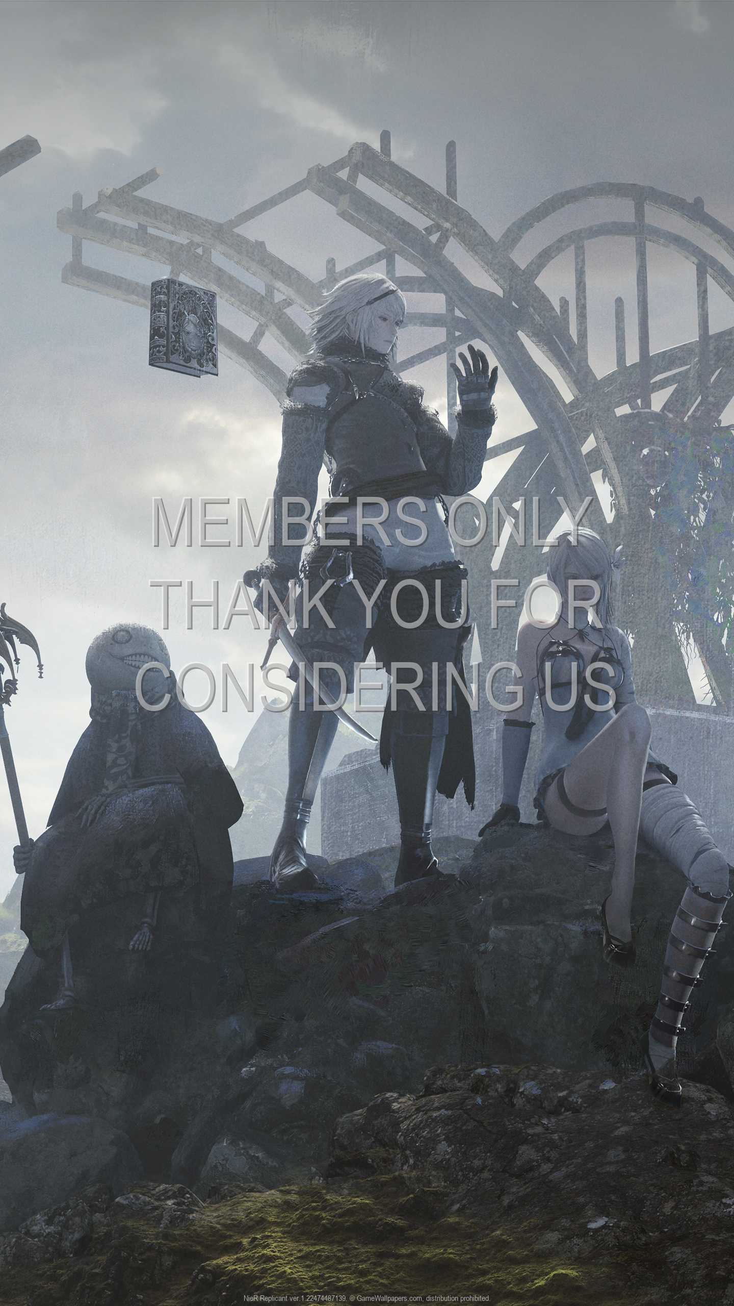 1440x2560 NieR Replicant ver.1.22474487139. wallpaper 01 1440p Vertical