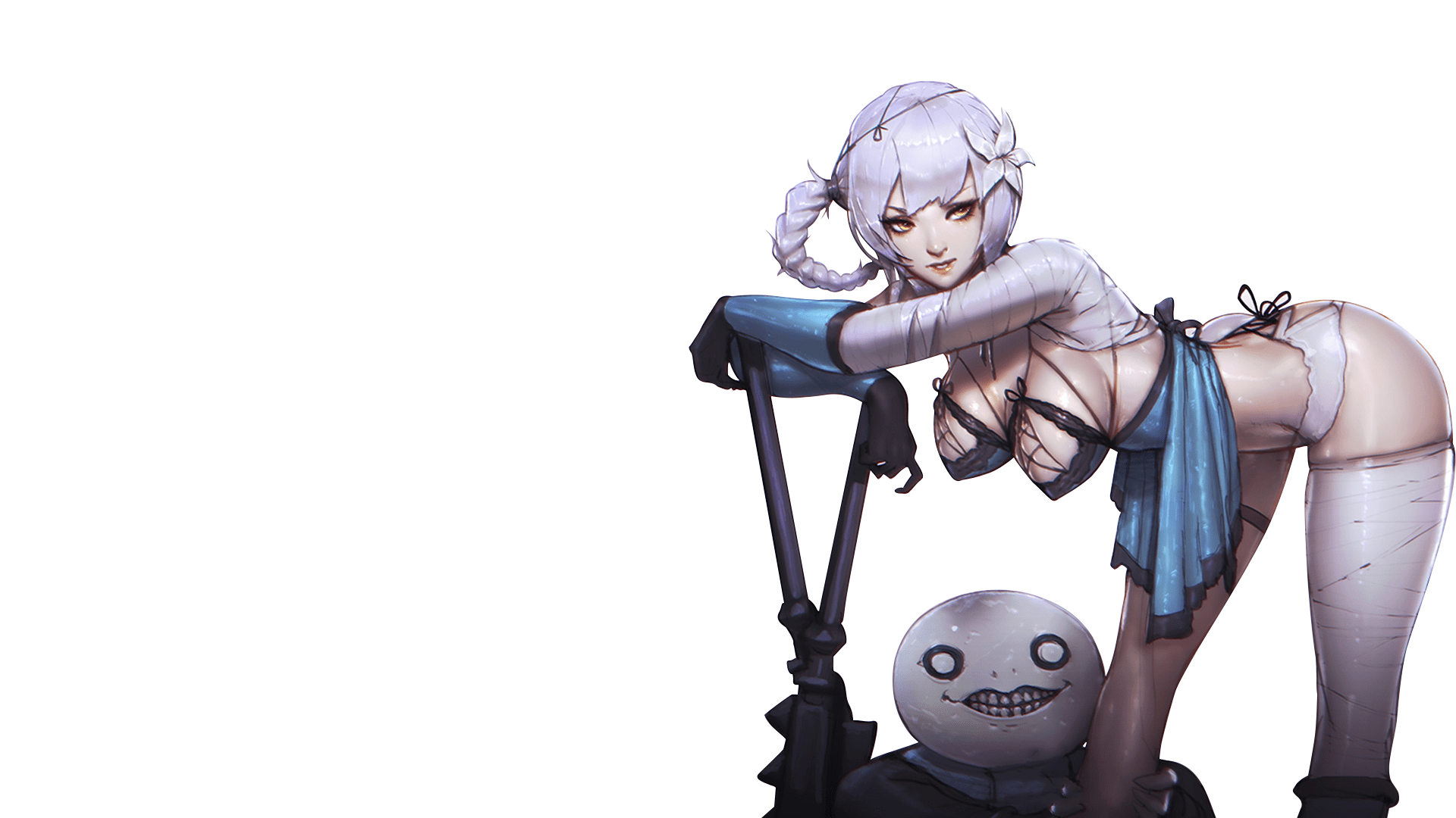 1920x1080 Nier Kaine Wallpaper