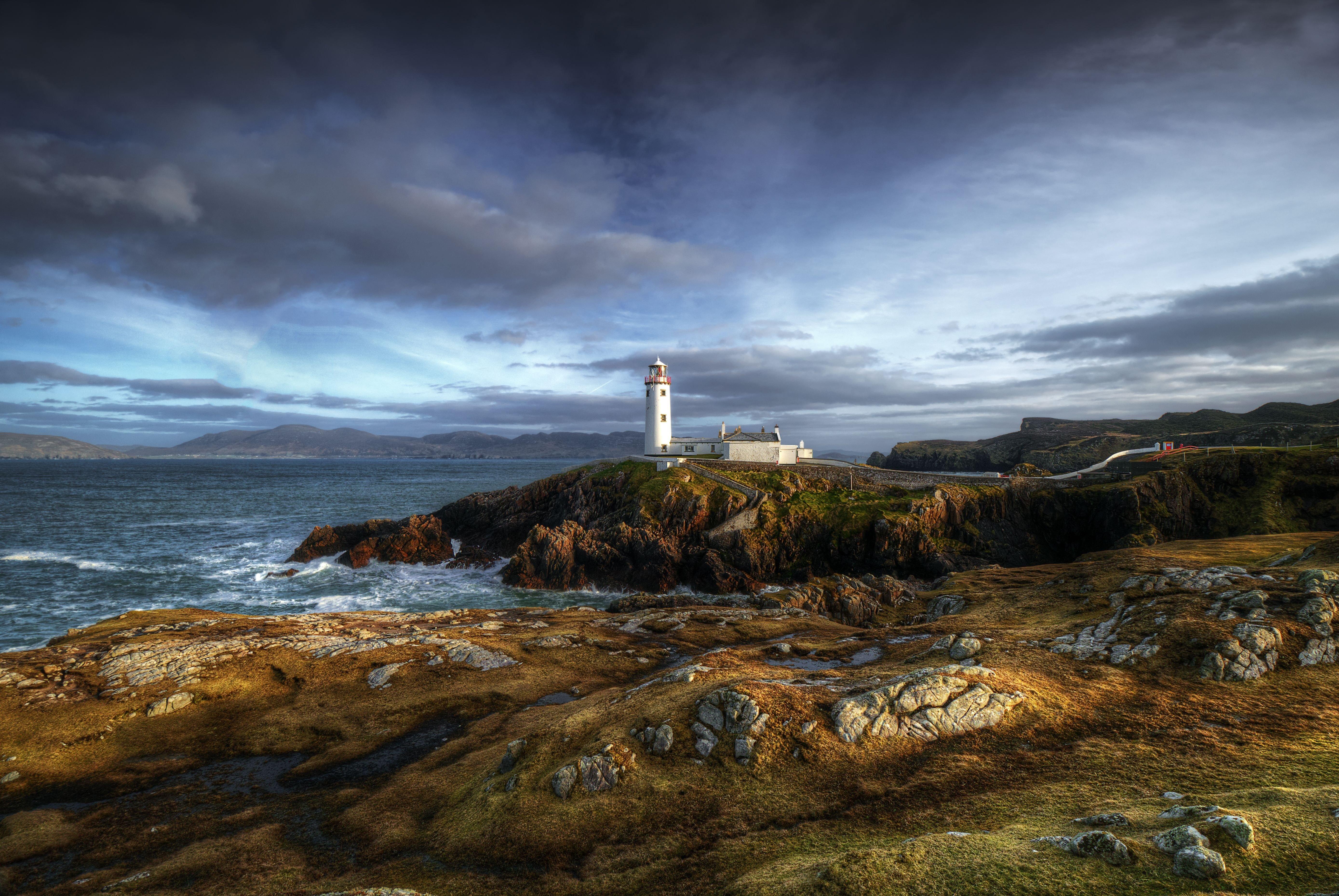 5555x3718 fanad, Head, County, Donegal, Ireland, Lighthouse, Sea, Ocean, Coast Wallpaper HD / Desktop and Mobile Background