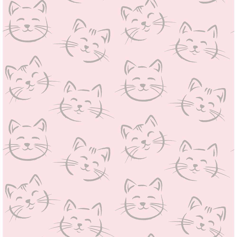 1000x1000 Cartoon Spring Cats Wallpaper