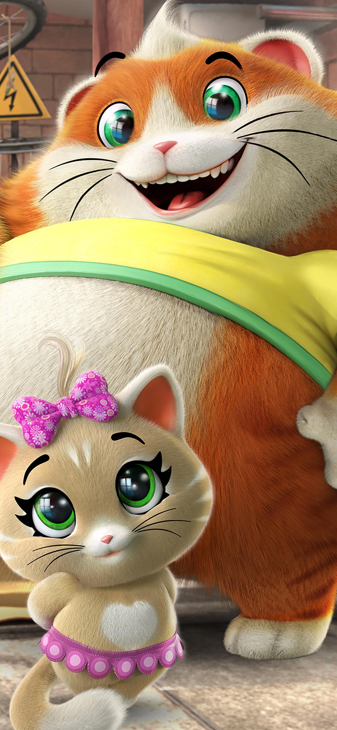 1125x2436 Cats mobile wallpaper 1080x1920