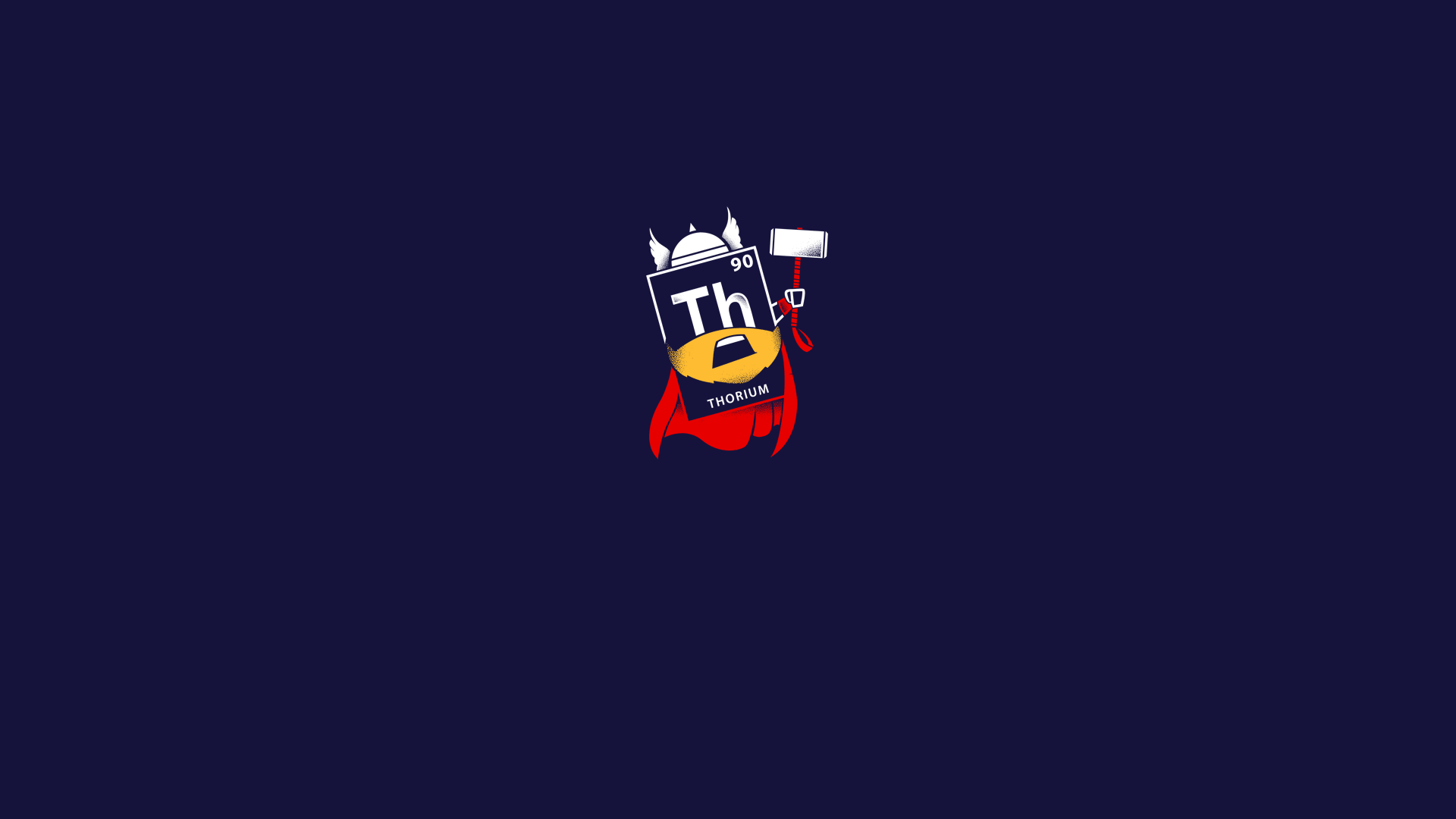 1920x1080 Science pun, superhero, and high res wallpaper all in one!