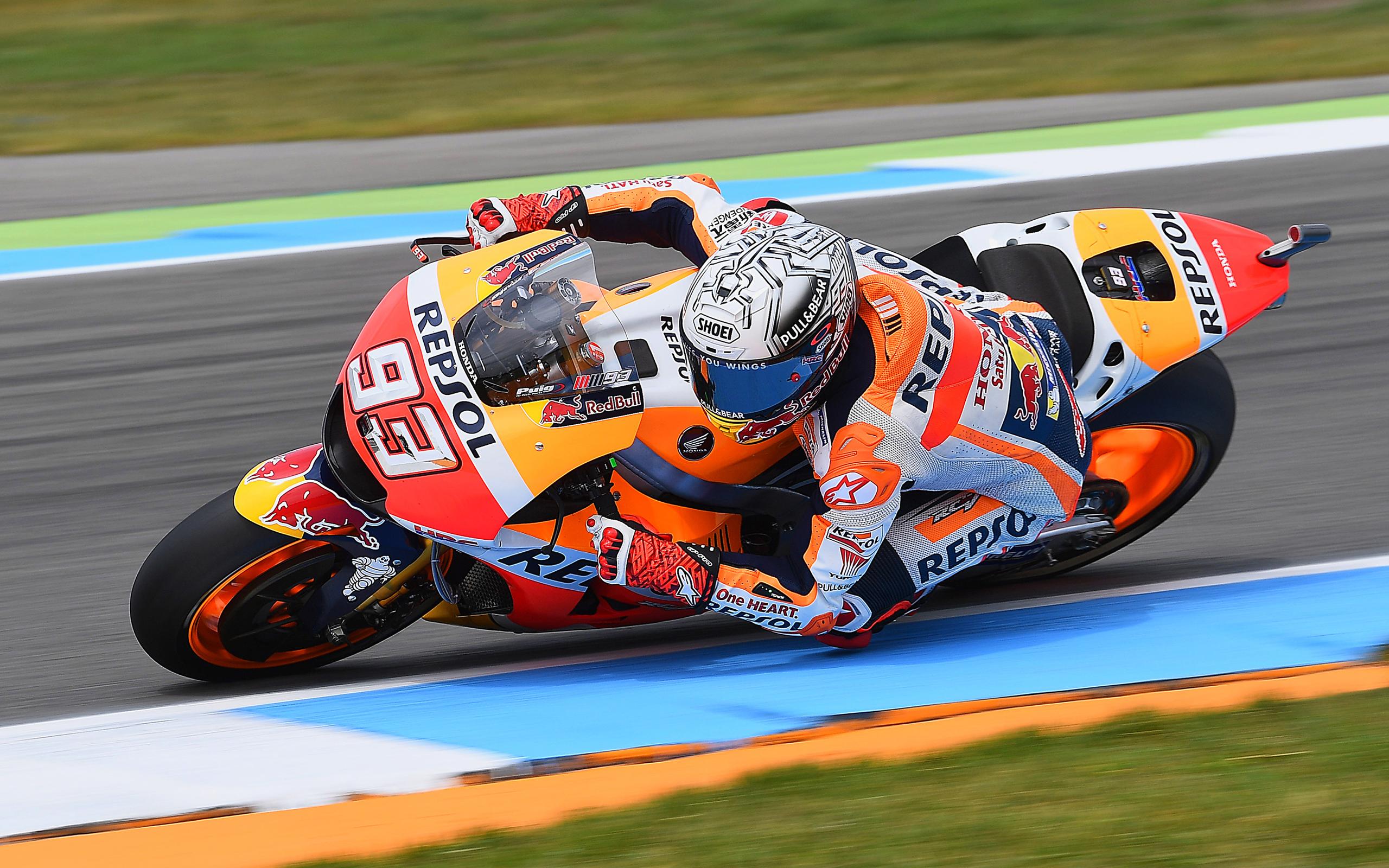 2560x1600 Download wallpaper Marc Marquez, motorcycle racer, MotoGP, Repsol Honda Team, rider for desktop with resolution 2560x1600. High Quality HD picture wallpaper