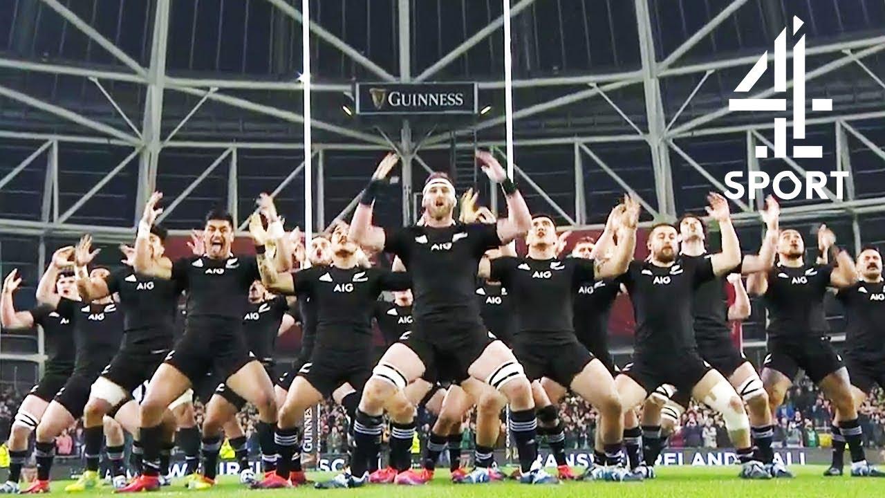 1280x720 New Zealand All Blacks Haka. Ireland vs. New Zealand