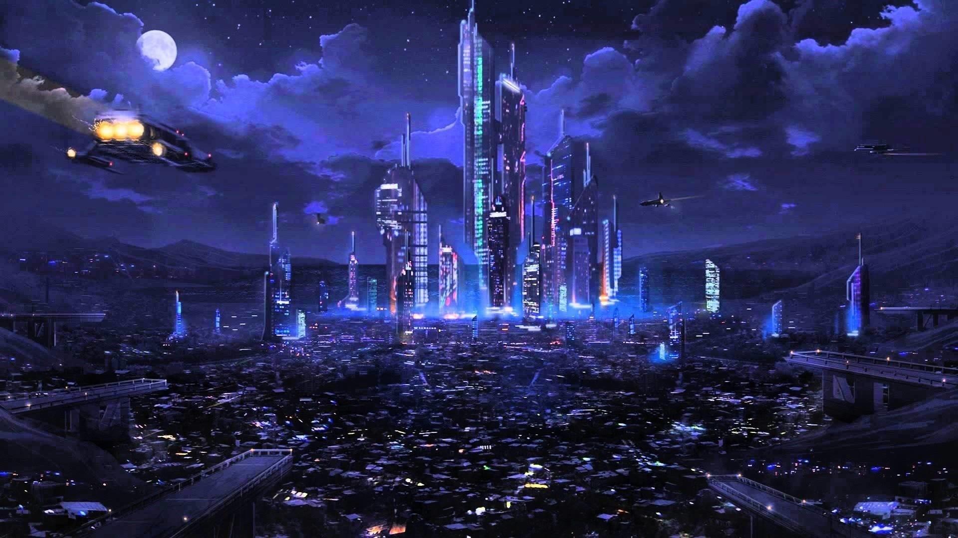 1920x1080 4k Future Cyberpunk City HD Wallpaper
