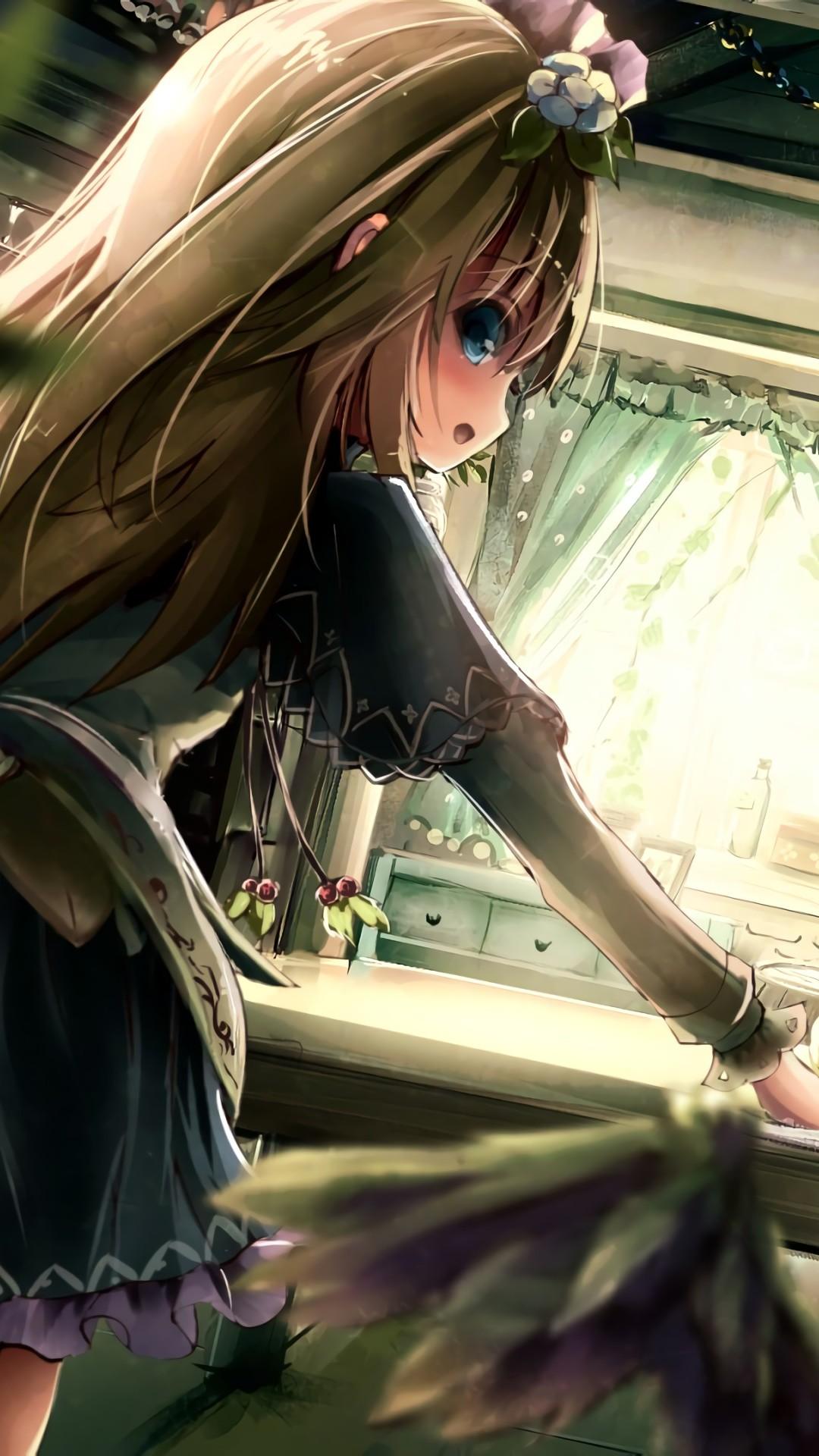 1080x1920 1080x1920 anime girl, anime, artist, artwork, digital art, HD for iPhone 8 wallpaper