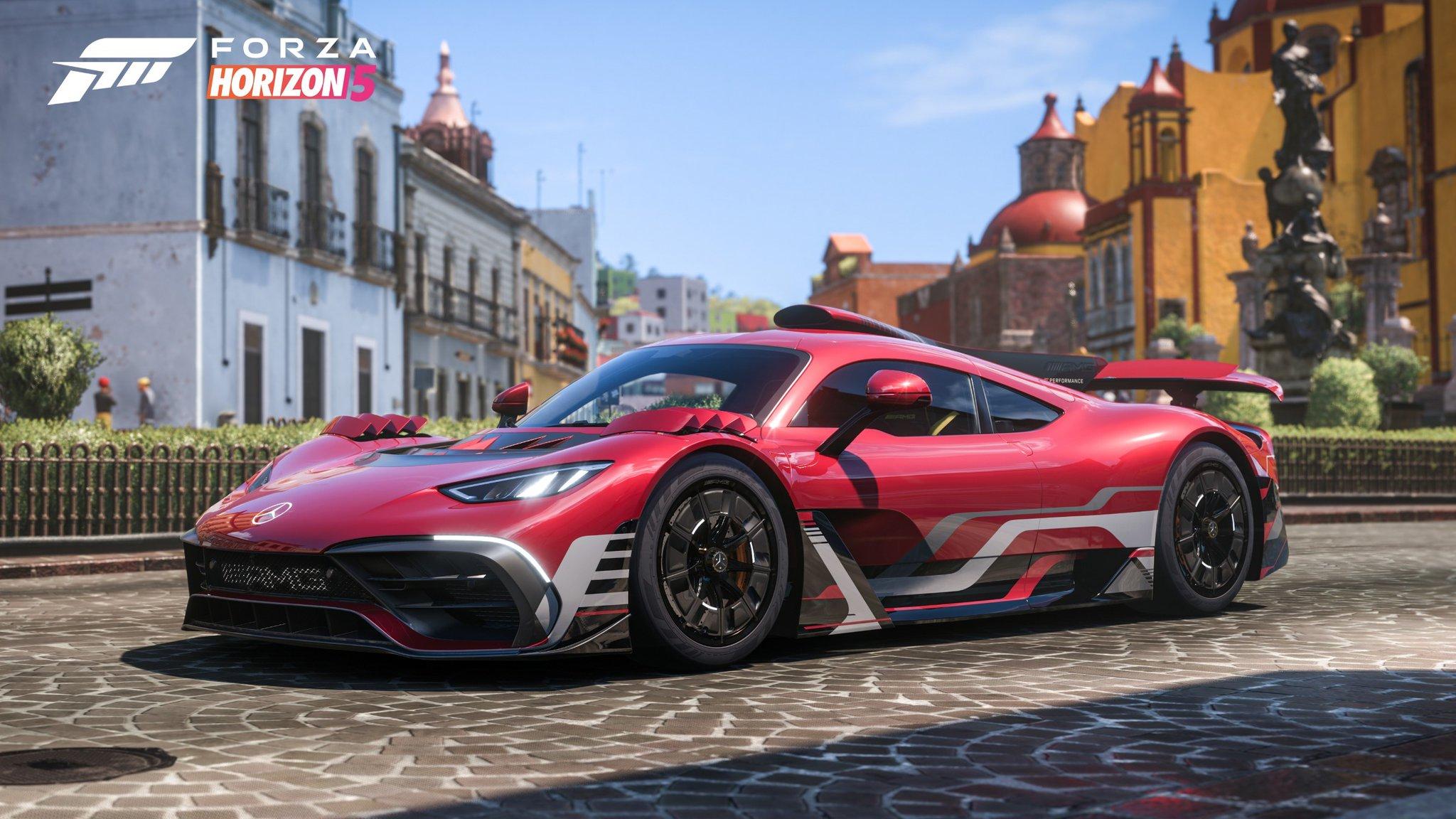 2048x1152 Mercedes AMG The Future Of Driving Performance With The Mercedes AMG Project ONE In Forza Horizon 5 In November. #DrivingPerformance #MercedesAMG #AMG #ForzaHorizon5 #FH5