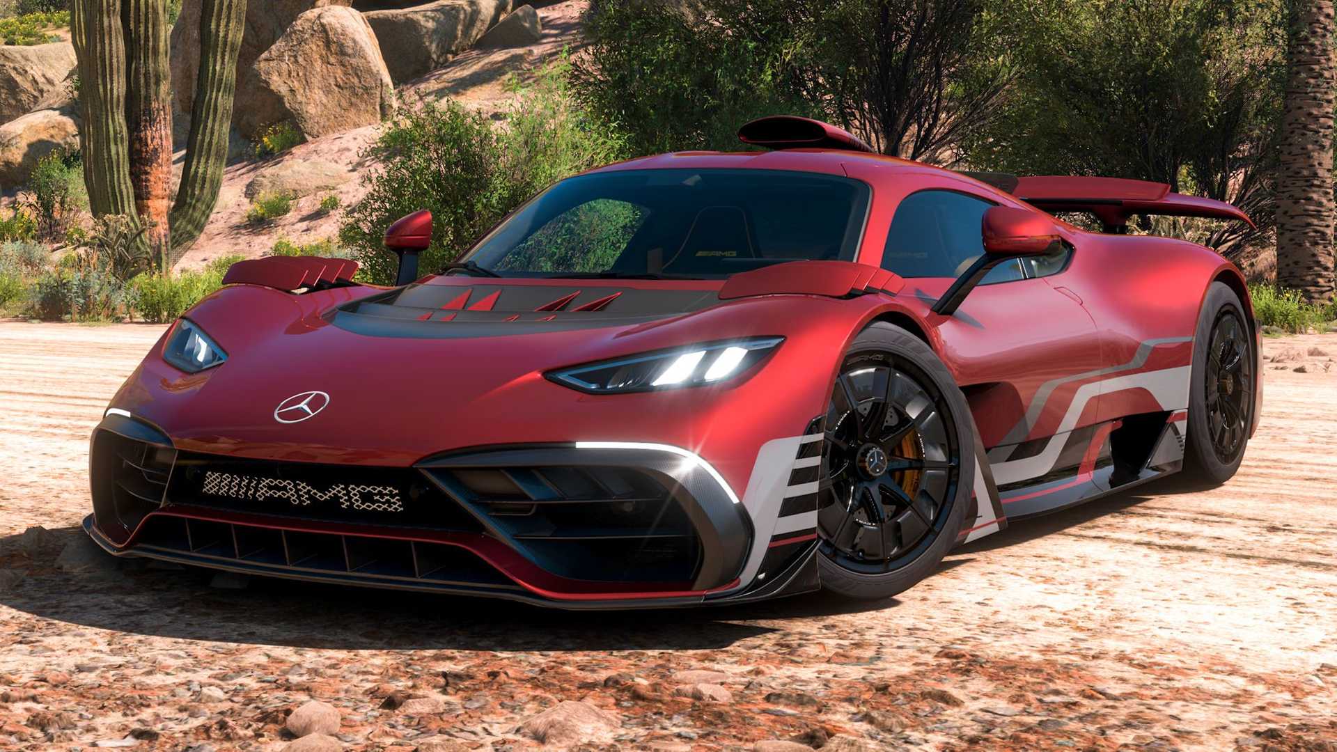 1920x1080 Mercedes AMG Project One Stars In New Forza Horizon 5 Footage