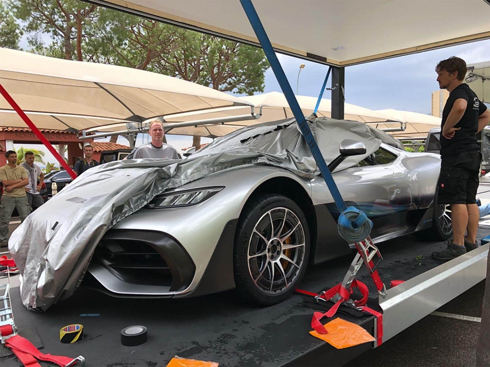1600x1200 Production Ready Mercedes Project One Spotted In Monaco
