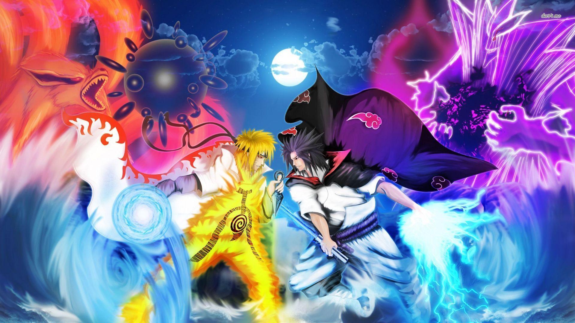 1920x1080 Boruto And Sasuke Wallpaper